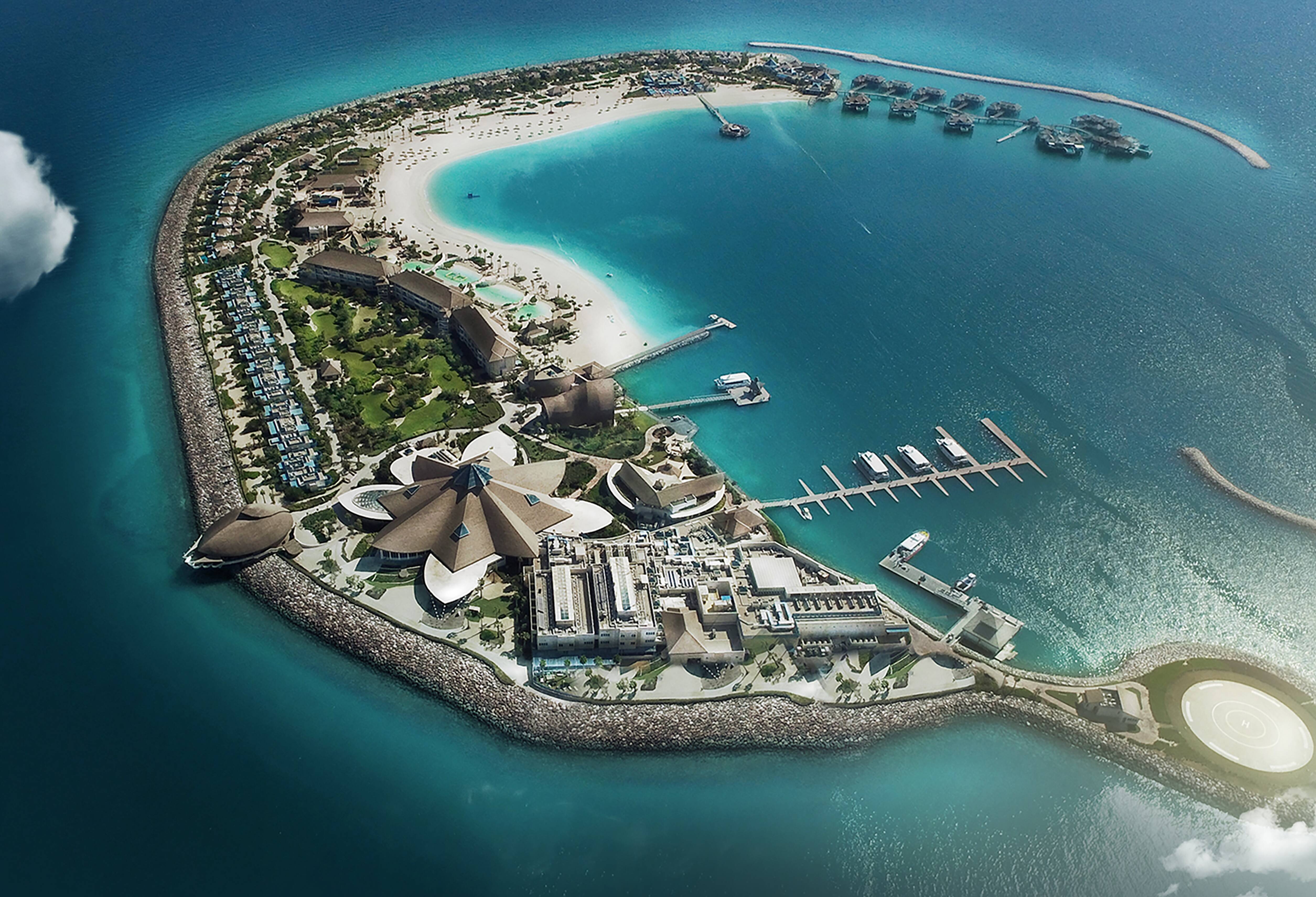 Qatar Doha Banana Island Anantara Eiland