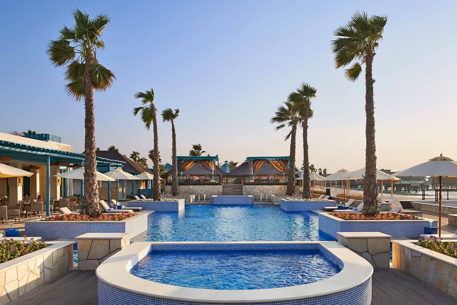 Qatar Doha Banana Island Anantara Zwembad