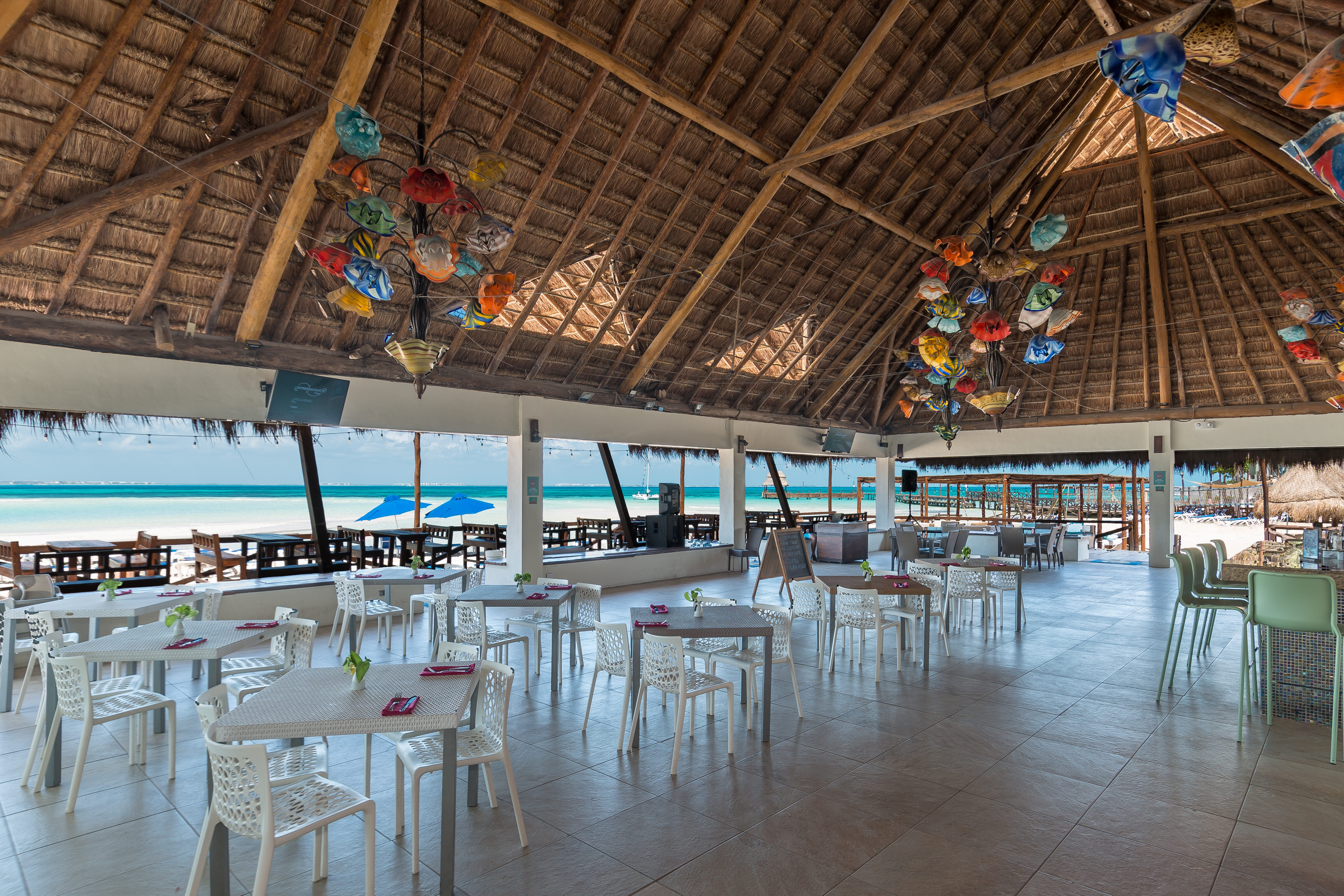 Mexico Isla Mujeres Mia Reef Resort Restaurant