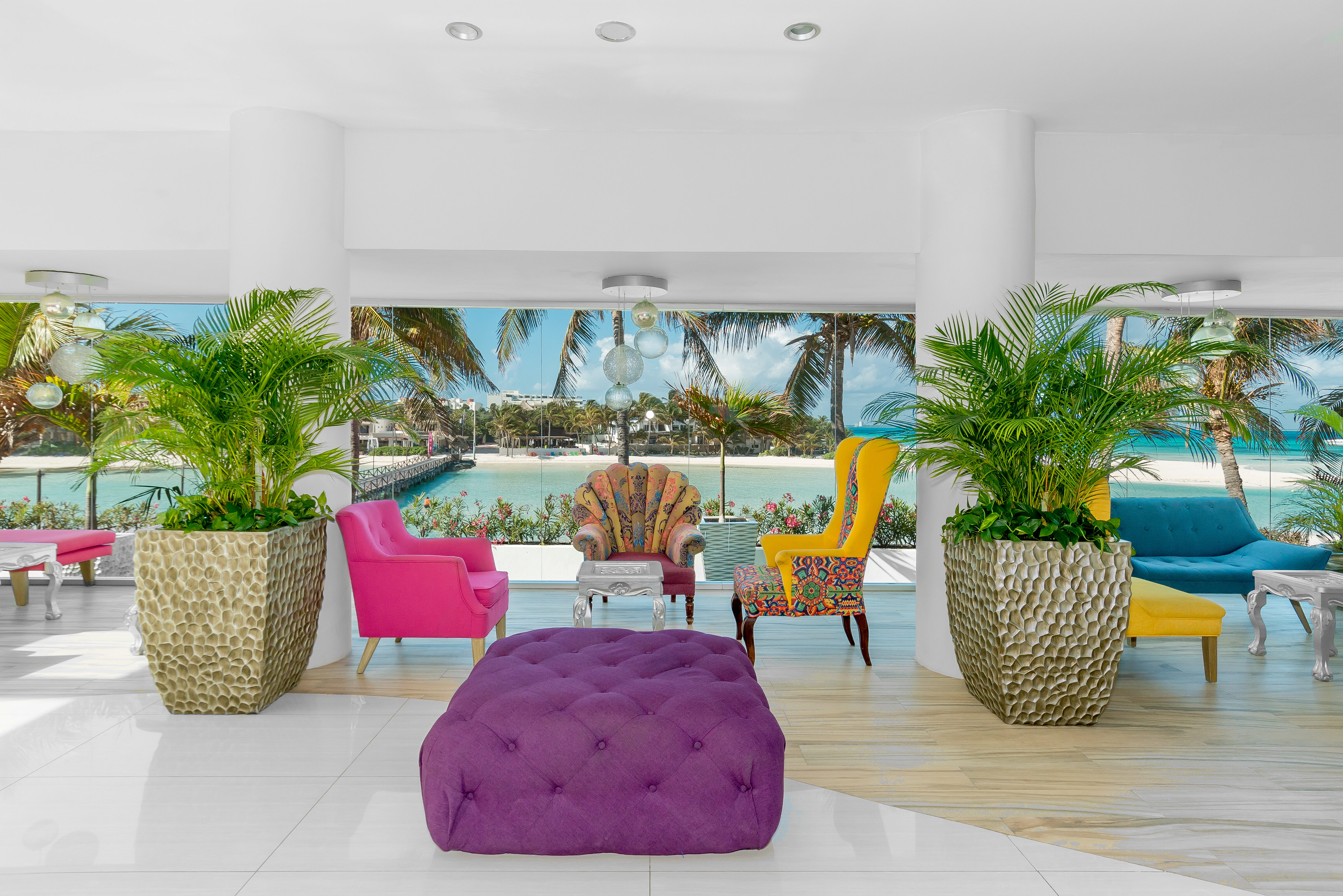 Mexico Isla Mujeres Mia Reef Resort Lobby