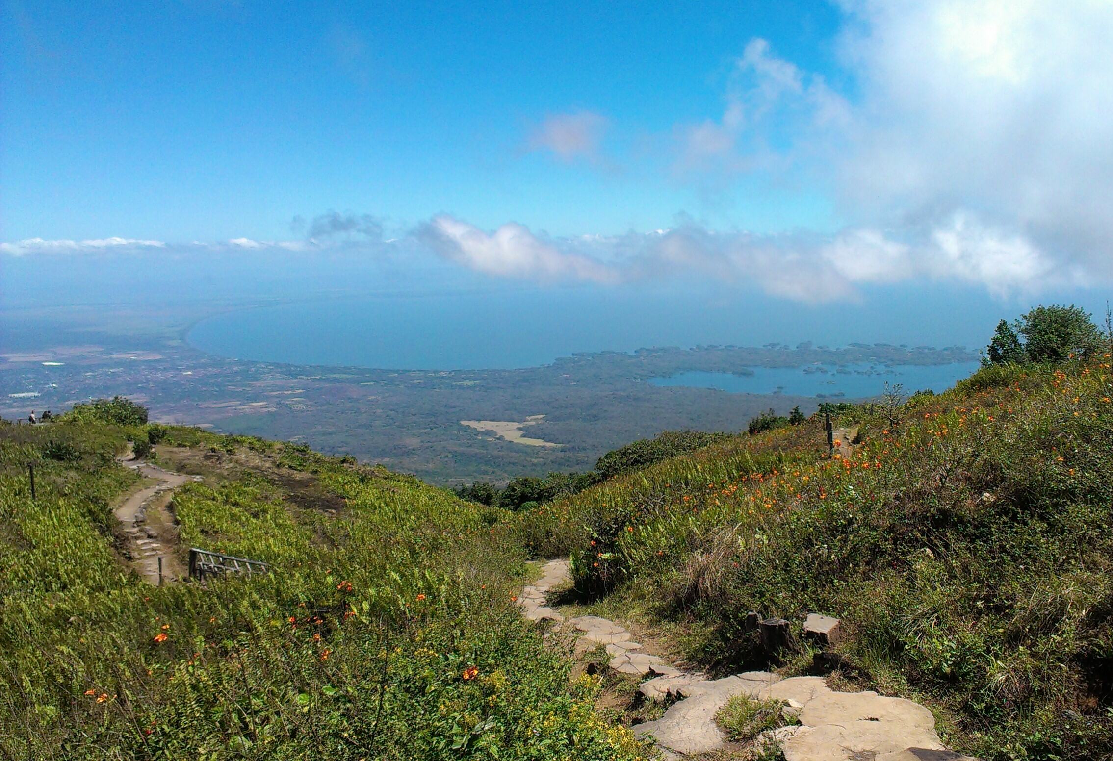Nicaragua-Granada-Mombacho-natuurreservaat-uitzicht