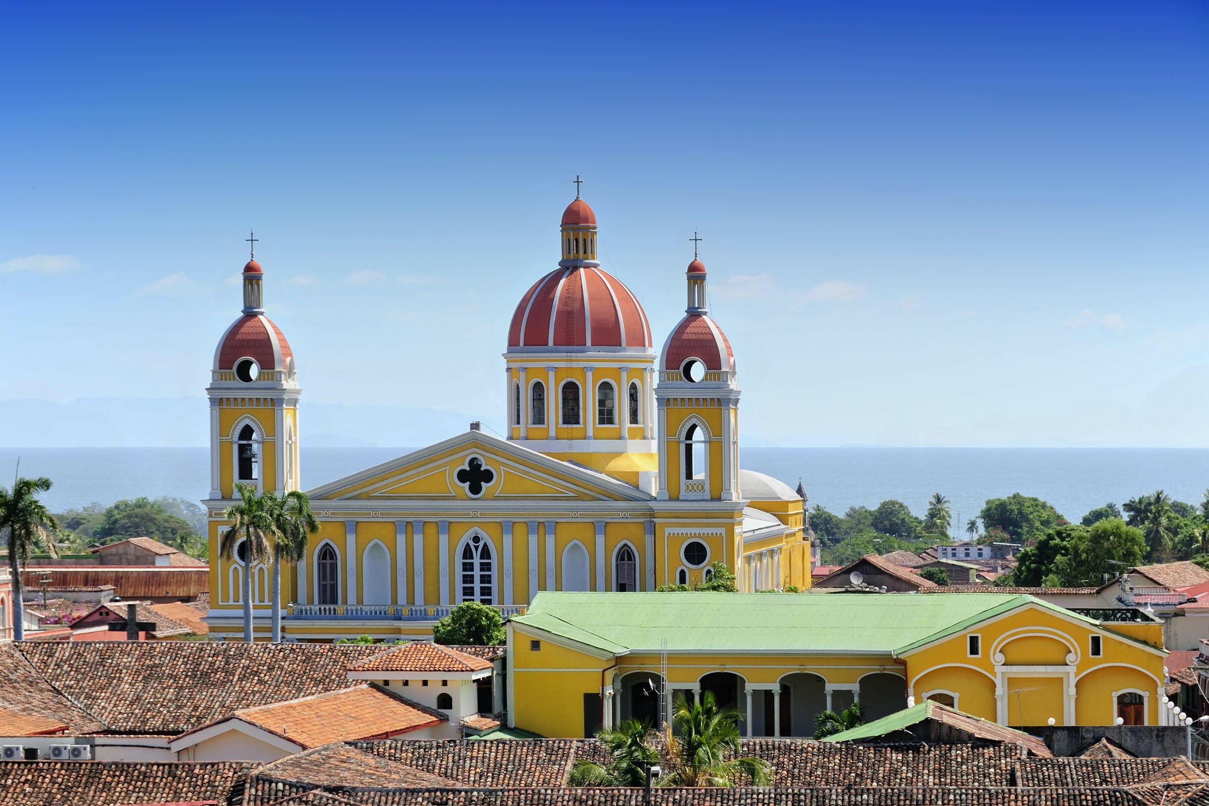 Kathedraal in Granada Nicaragua