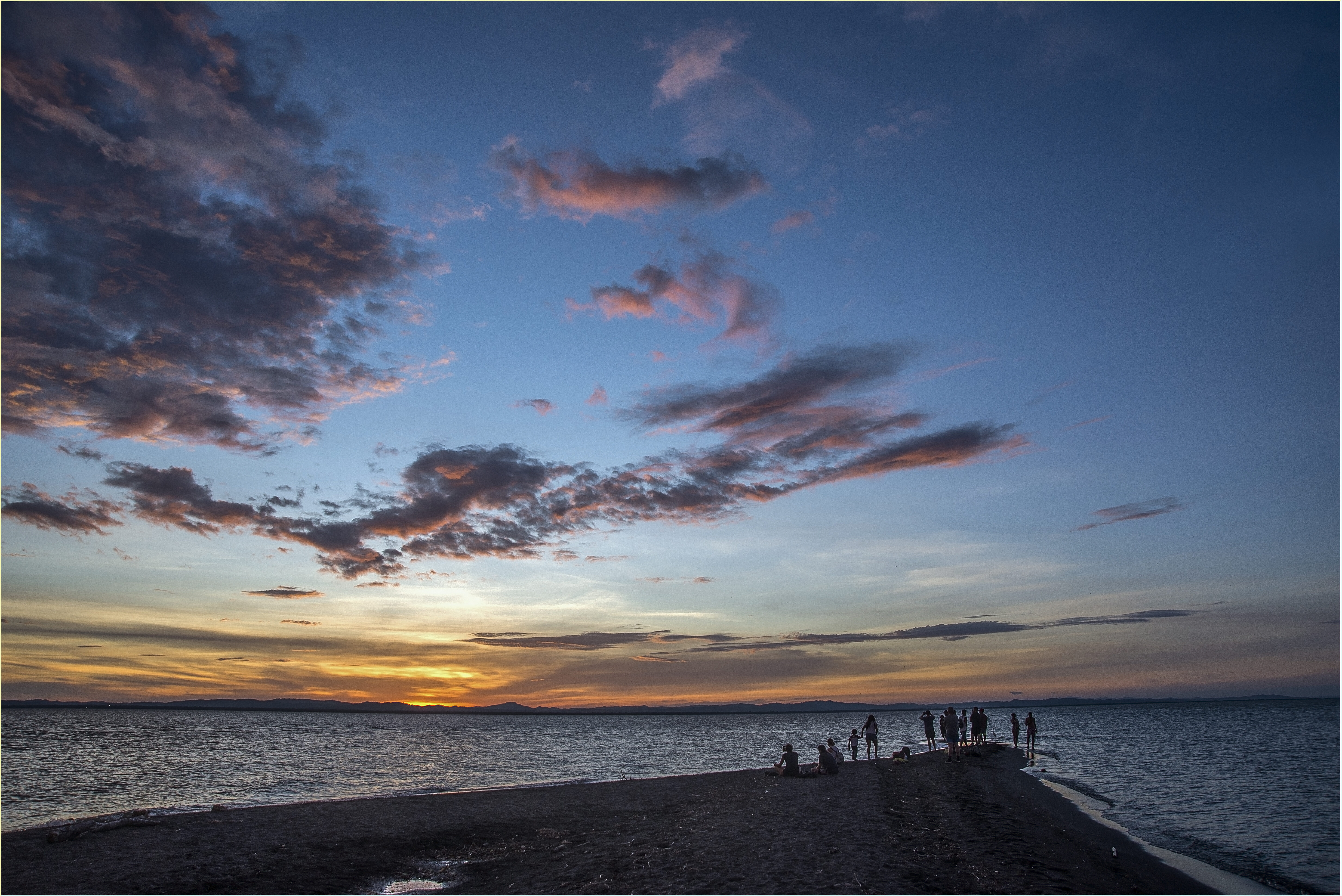 Zonsondergang Omtepe Nicaragua