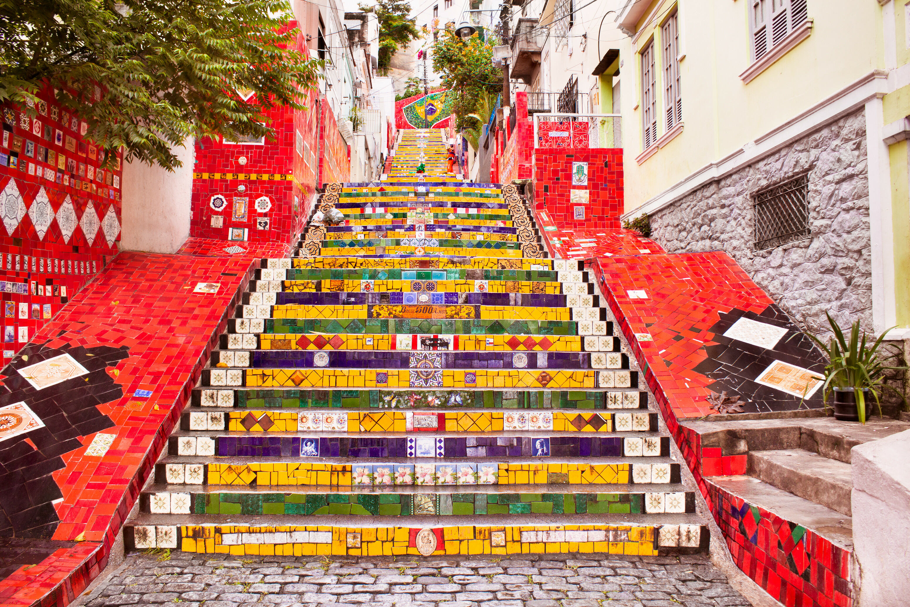 Brazilie Rio de Janeiro Escadaria Selaron