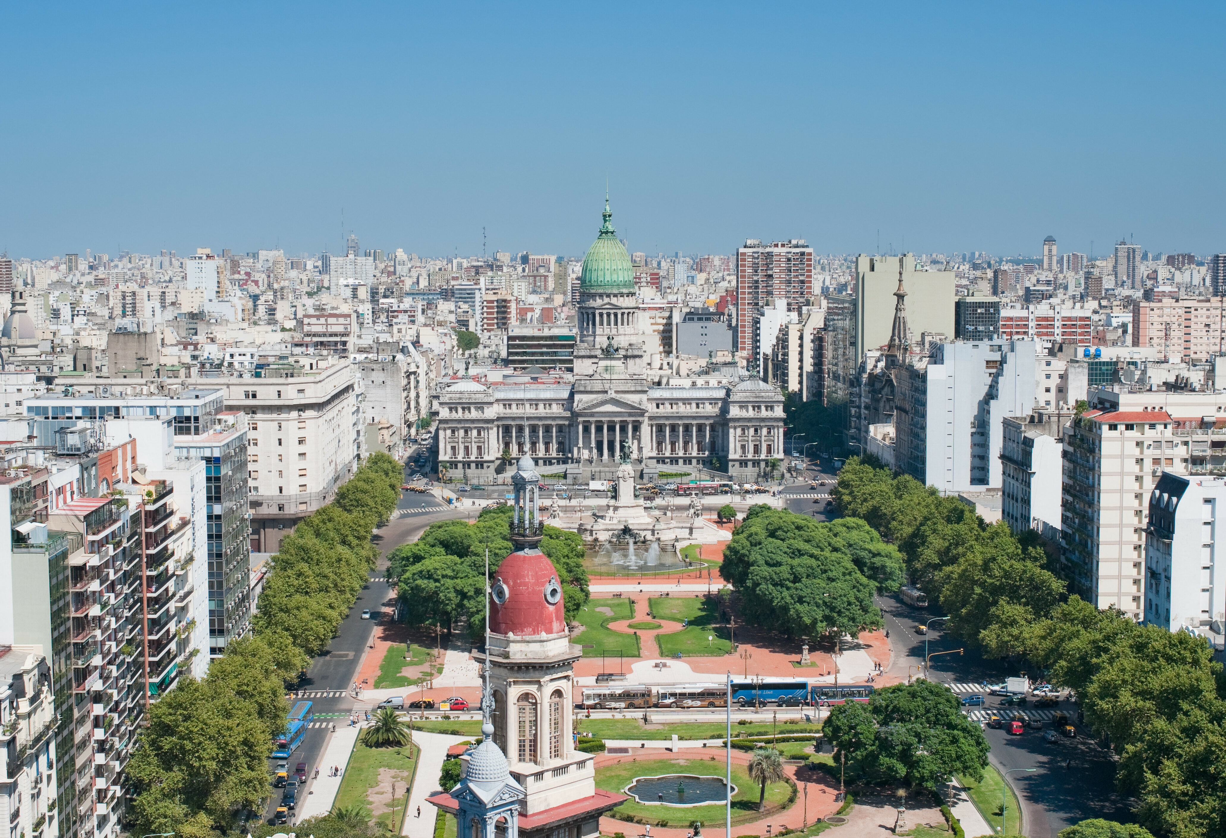 Argentinie Buenos Aires Panorama