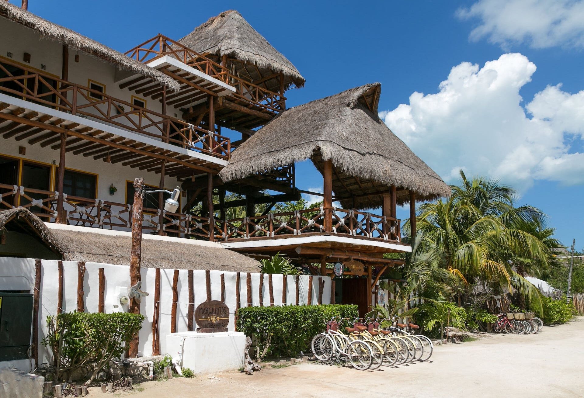 Mexico Isla Holbox Villas Margaritas Entree