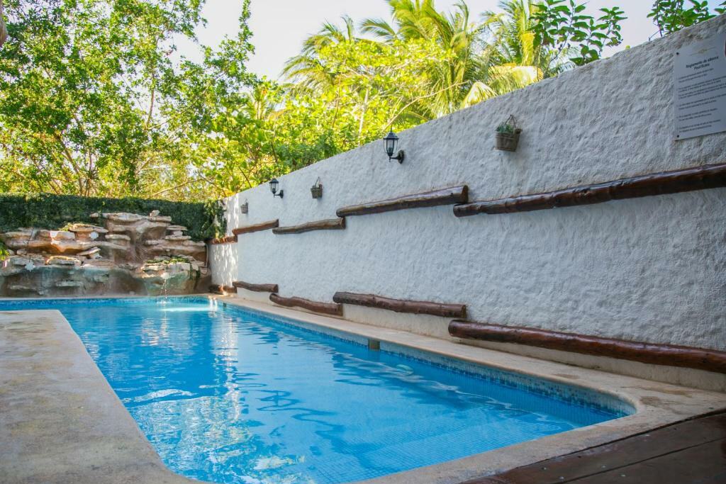 Mexico Isla Holbox Villas Margaritas Zwembad