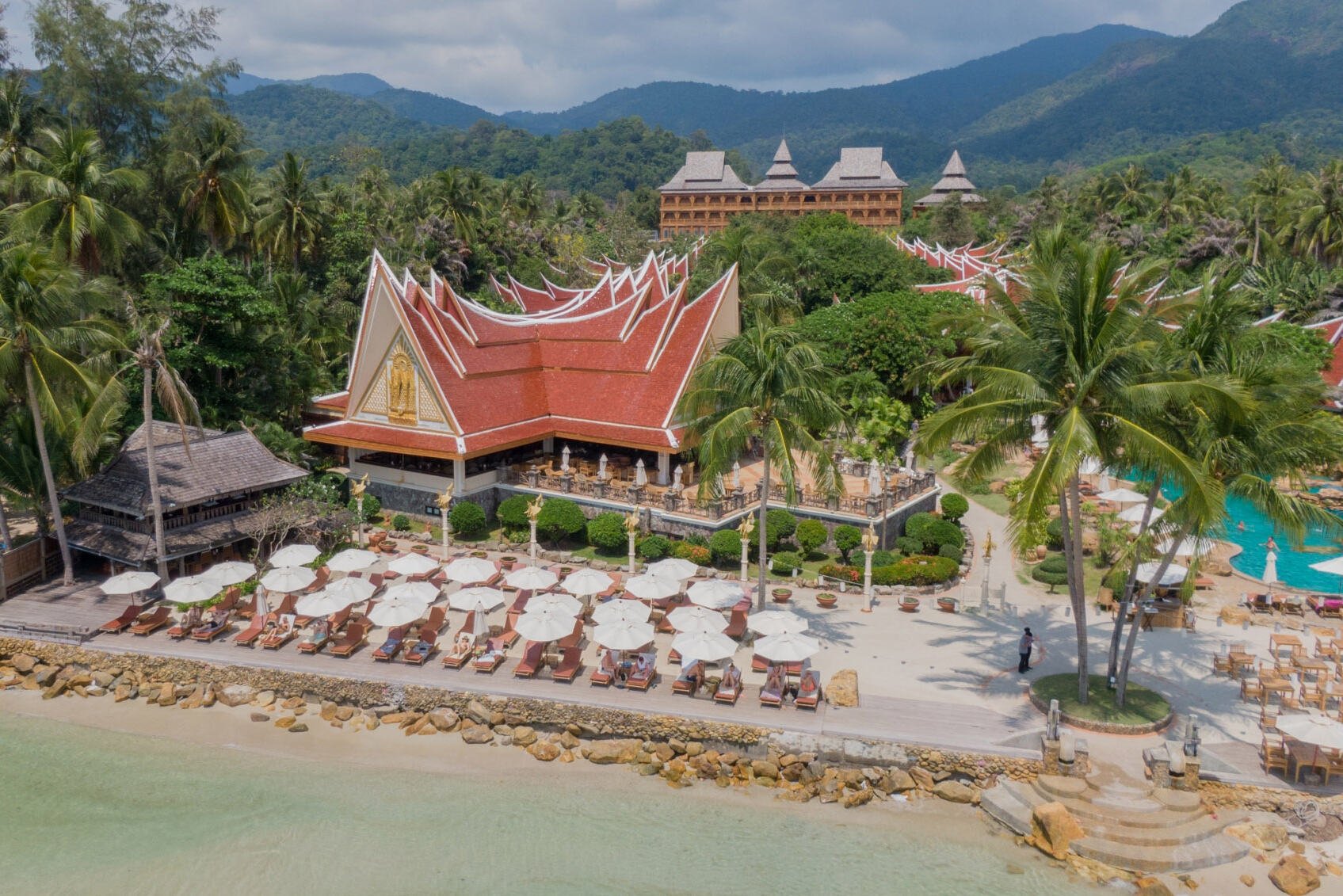 Thailand Koh Chang Santhiya Tree Resort Omgeving