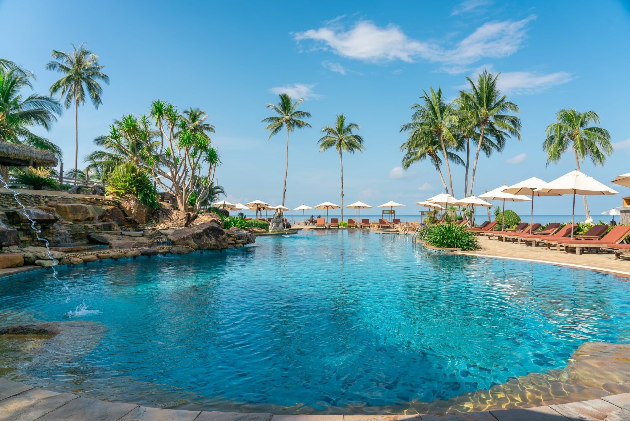 Thailand Koh Chang Santhiya Tree Resort Zwembad