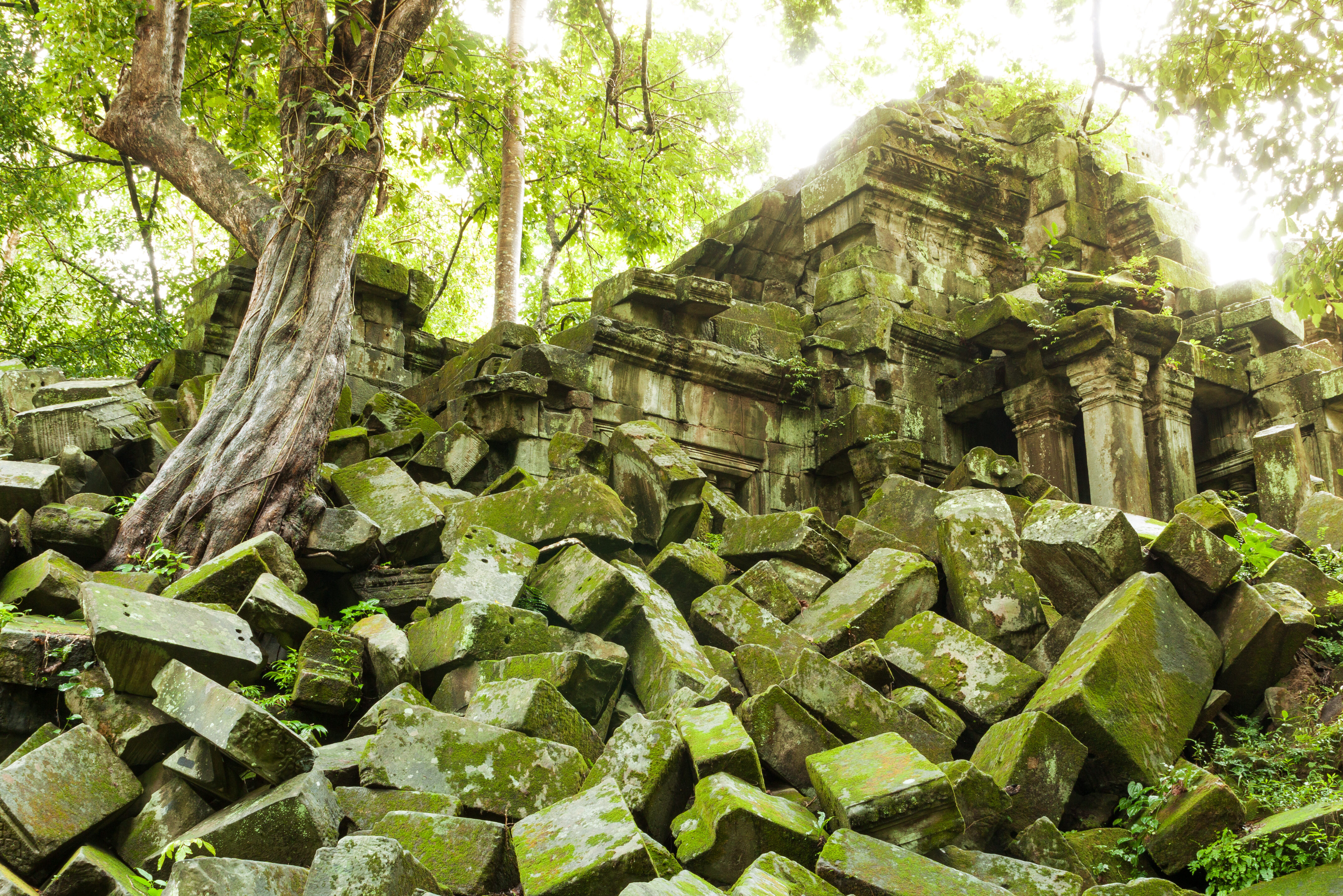 Cambodja Angkor Tempelcomplex Beng Mealea Tempel