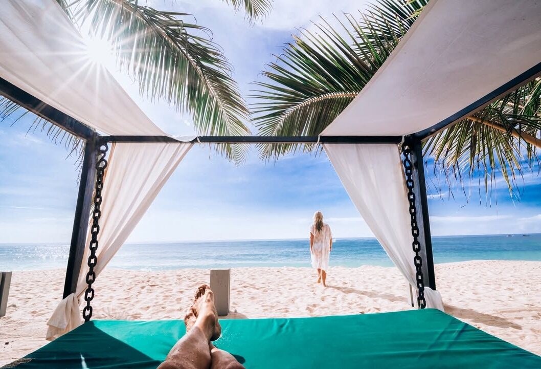 Sri Lanka Mirissa Lantern Boutique Hotel Strand