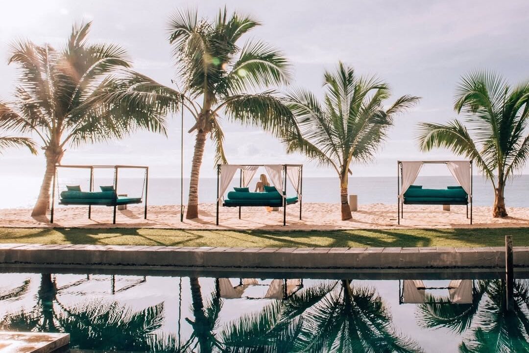 Sri Lanka Mirissa Lantern Boutique Hotel Strand