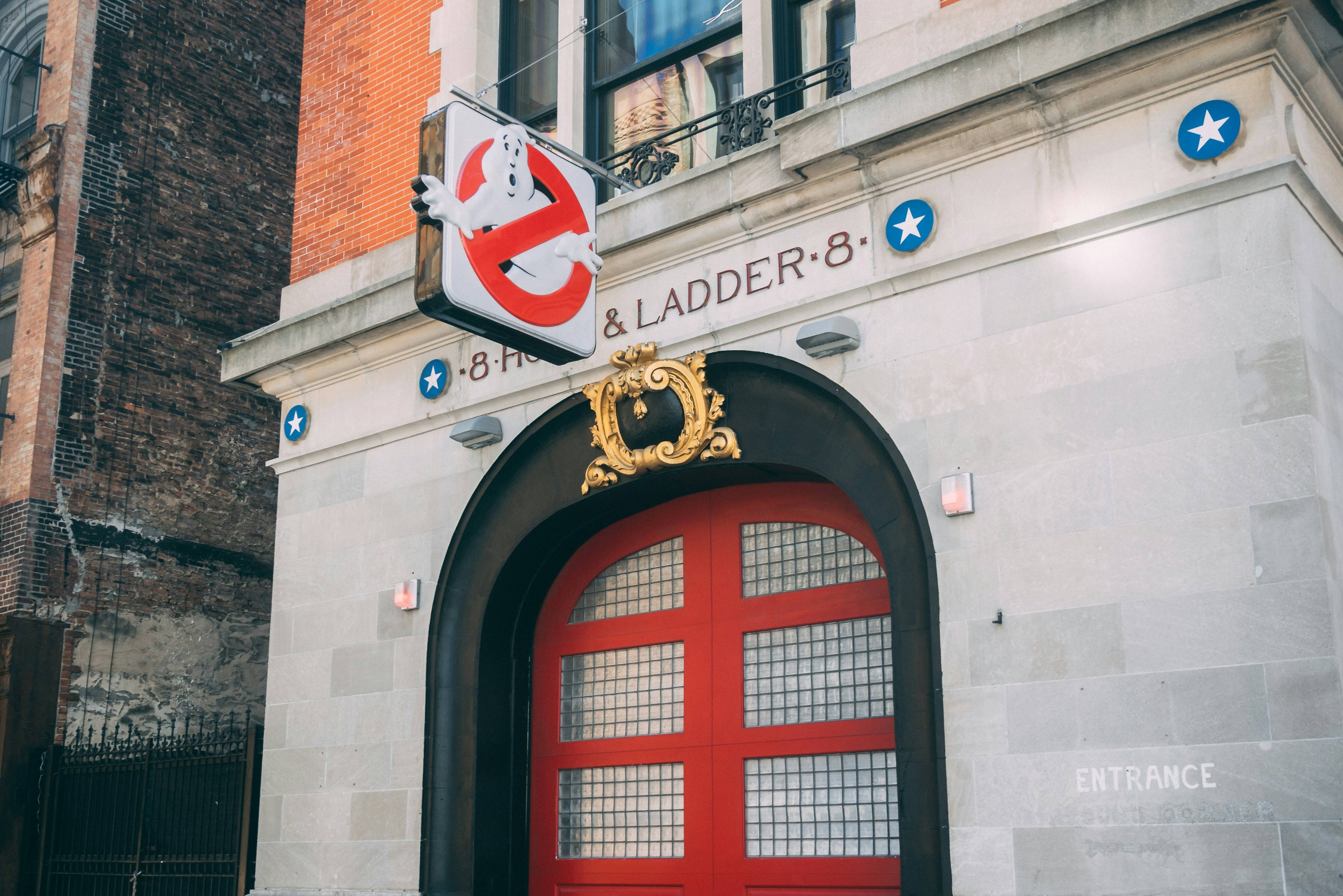 Amerika New York Brandweer Ghostbusters