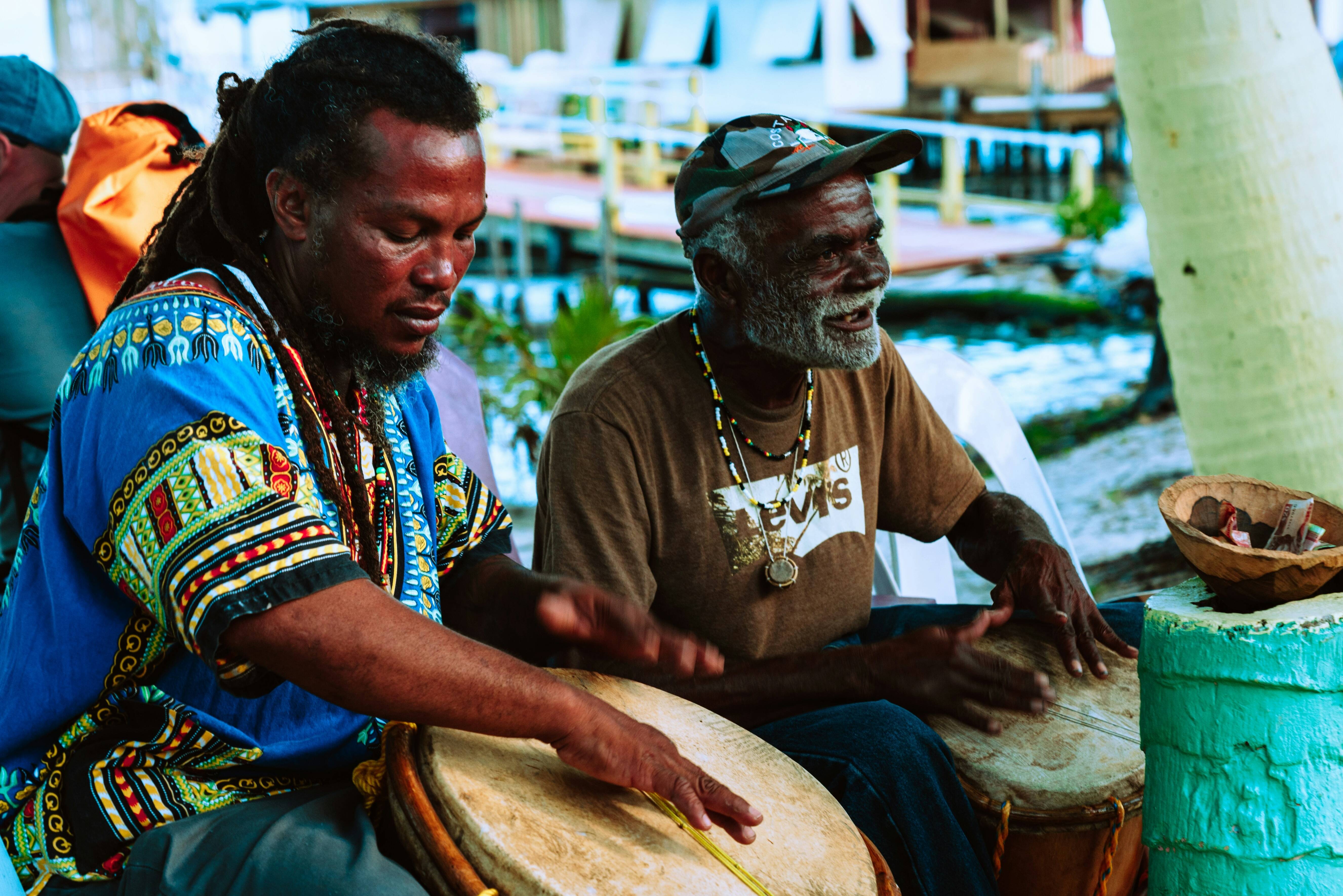 Muzikale sfeer op Caye Caulker