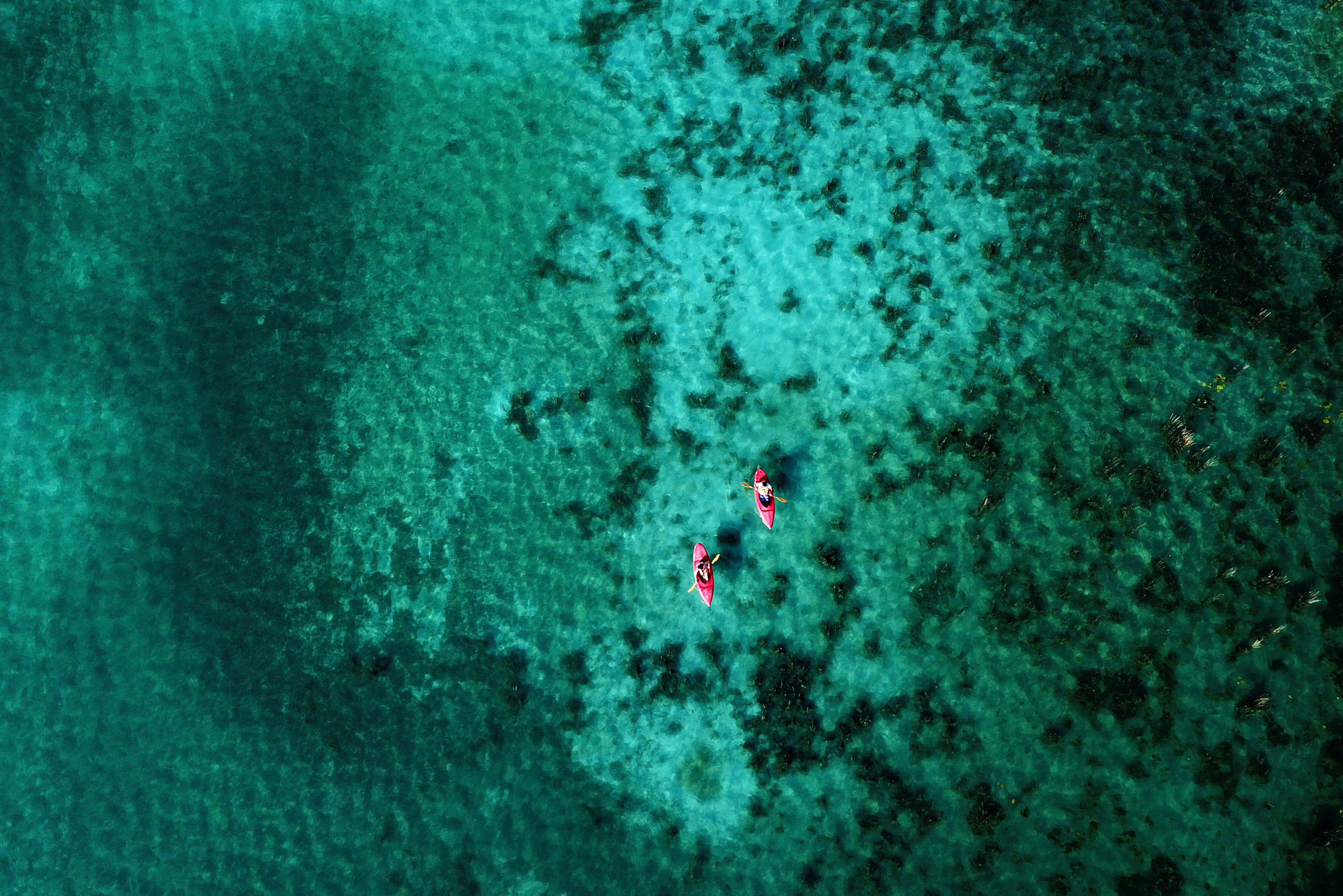 Kajakken op de lagune van Bacalar