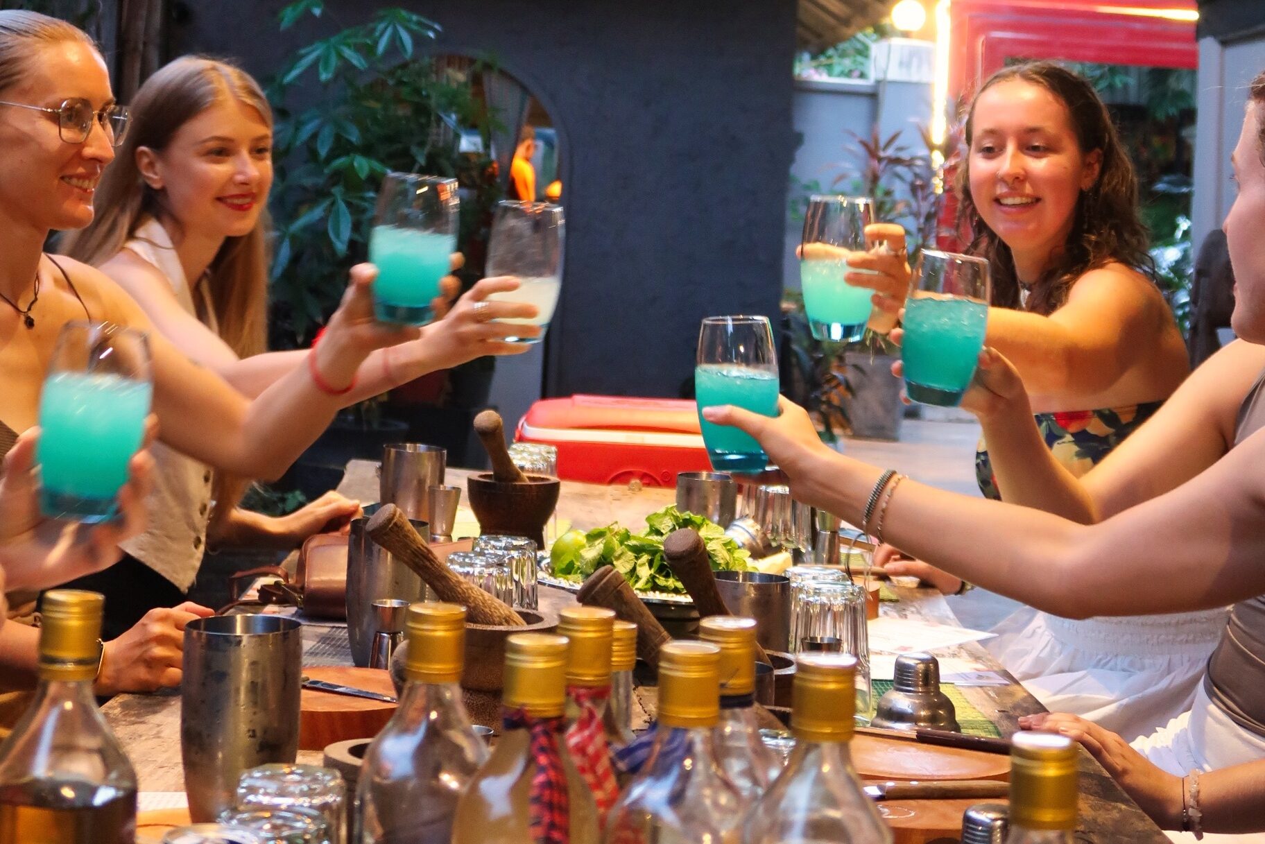 Cambodja Siem Reap Cocktail Workshop