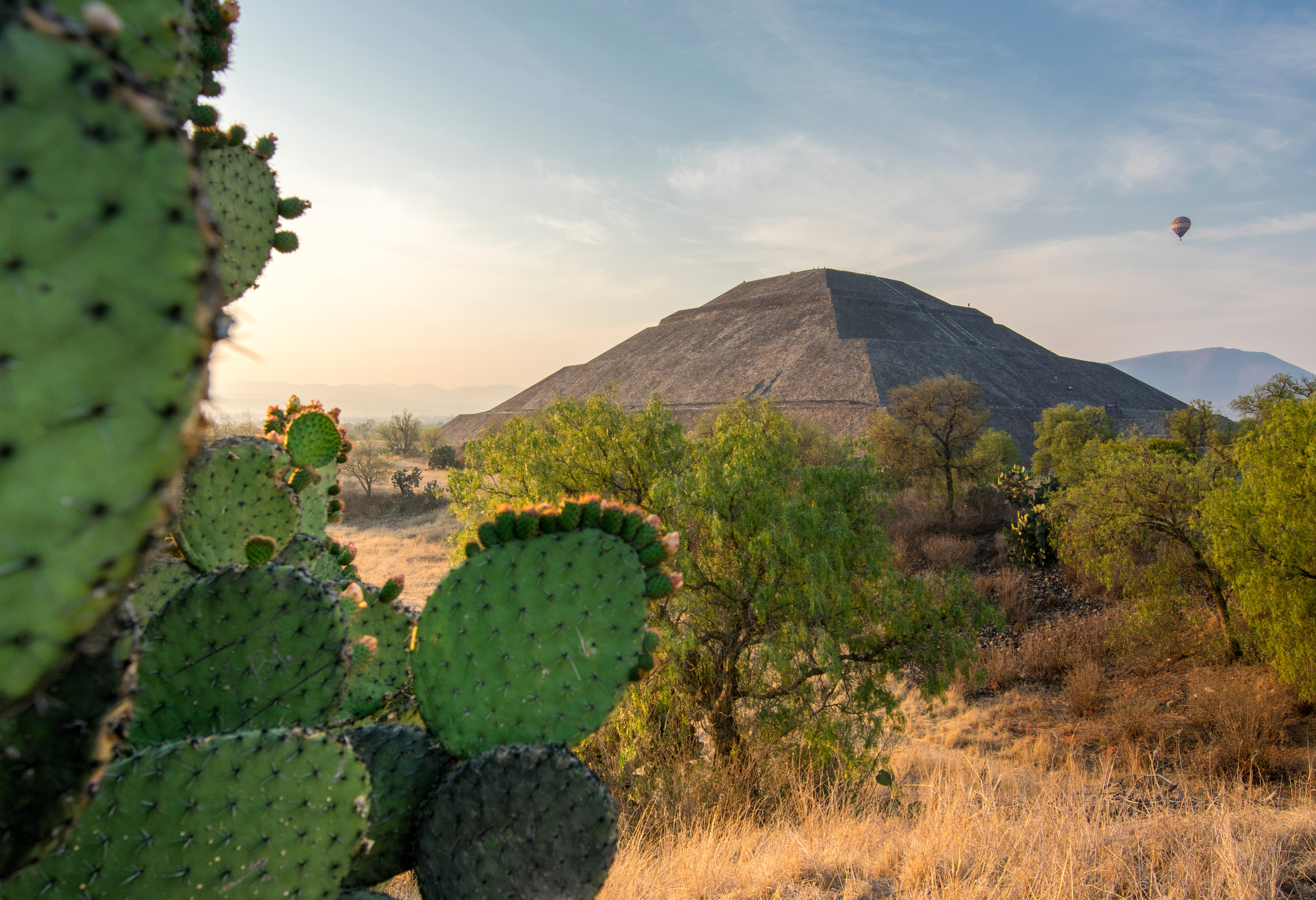 Piramide van de zon in Teotihuacan