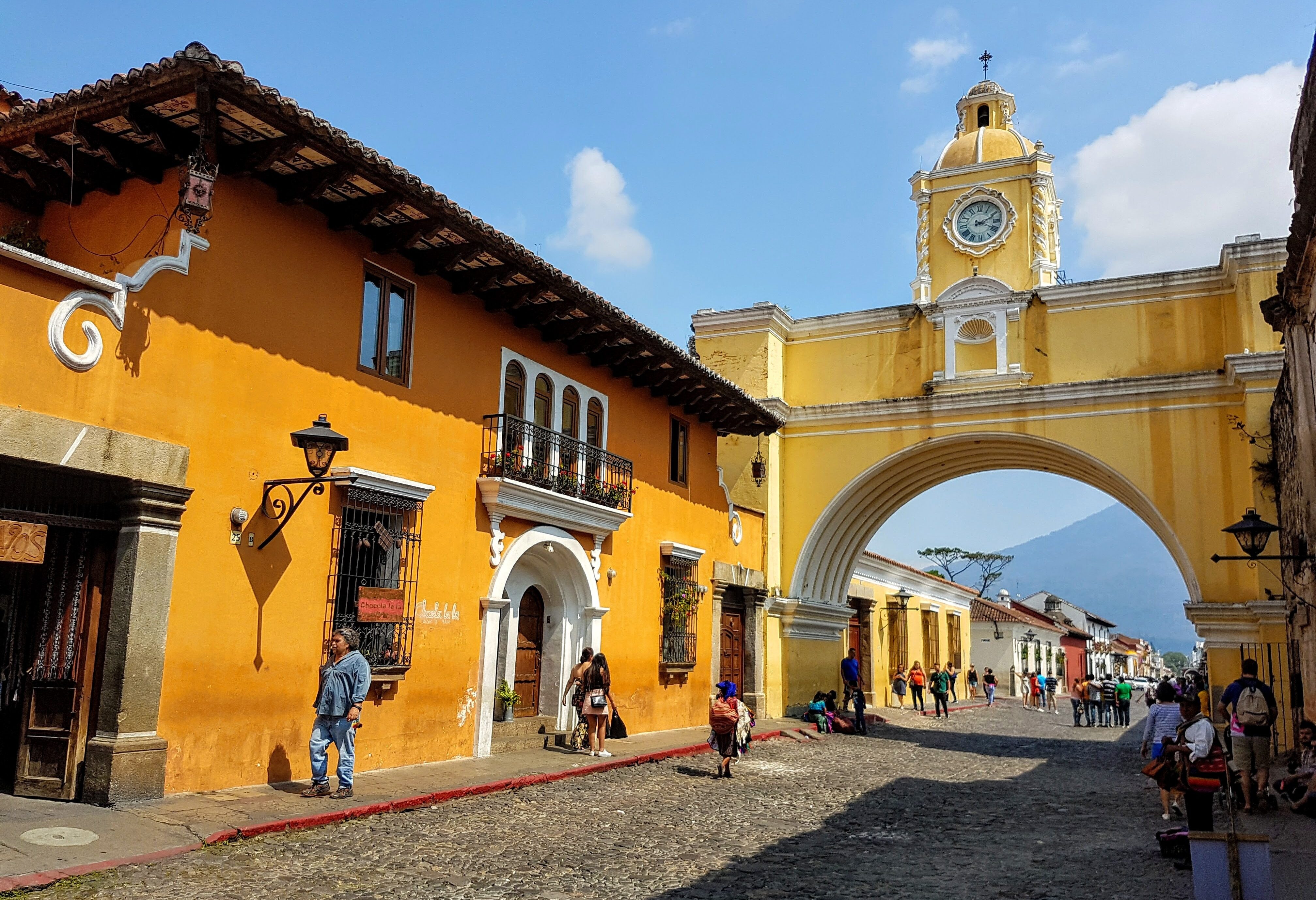Santa Catalina poort in Antigua Guatemala