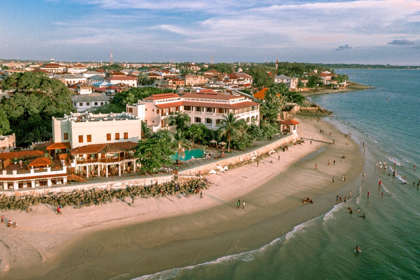 Tanzania Zanzibar Stone Town Serena Hotel Omgeving