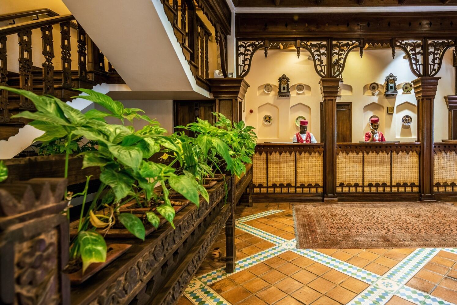 Tanzania Zanzibar Stone Town Serena Hotel Receptie