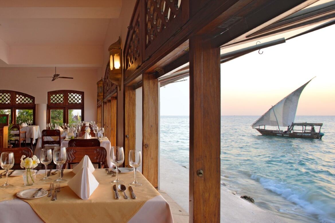 Tanzania Zanzibar Stone Town Serena Hotel Restaurant