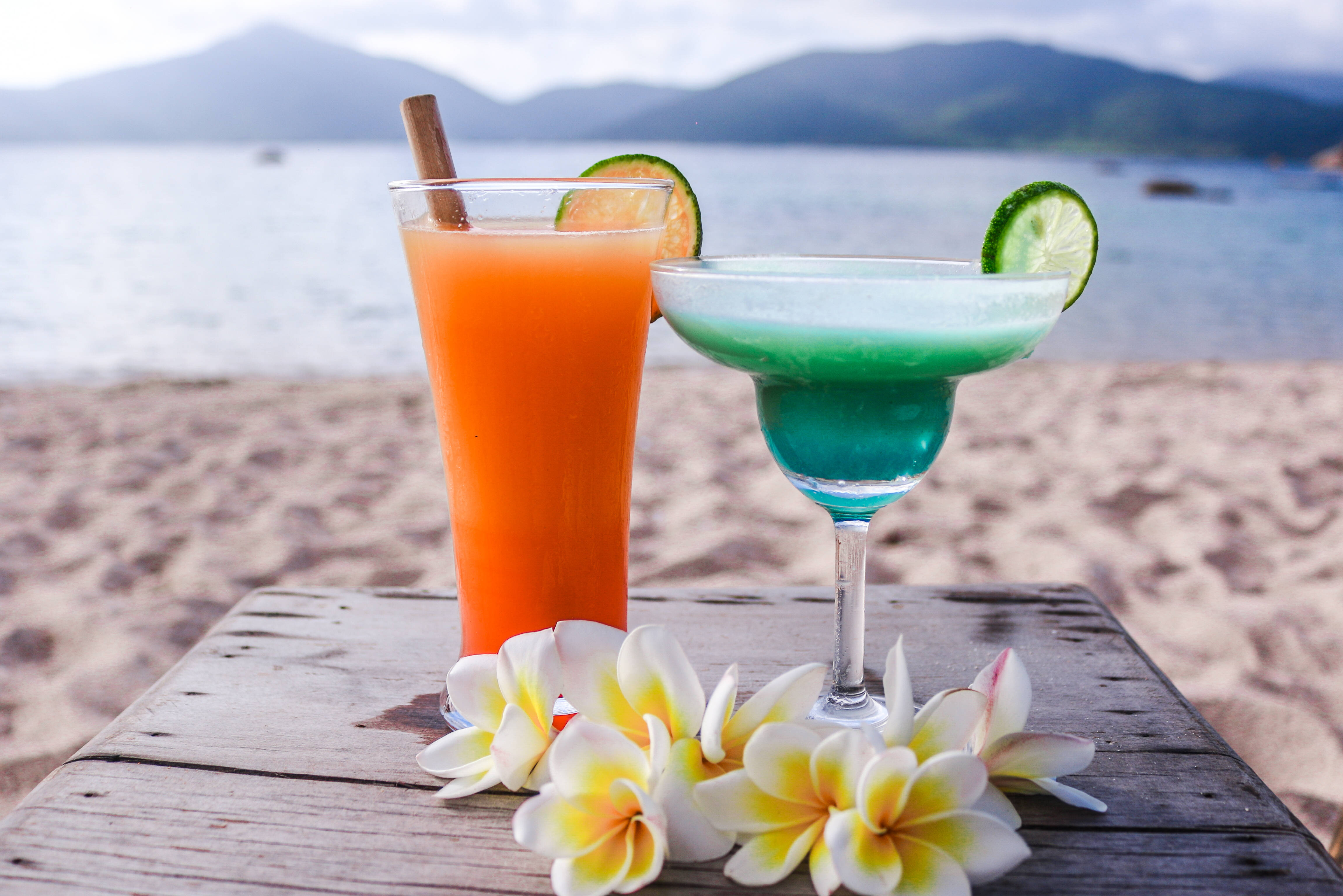 Vietnam Whale Island Resort Drankjes Strand