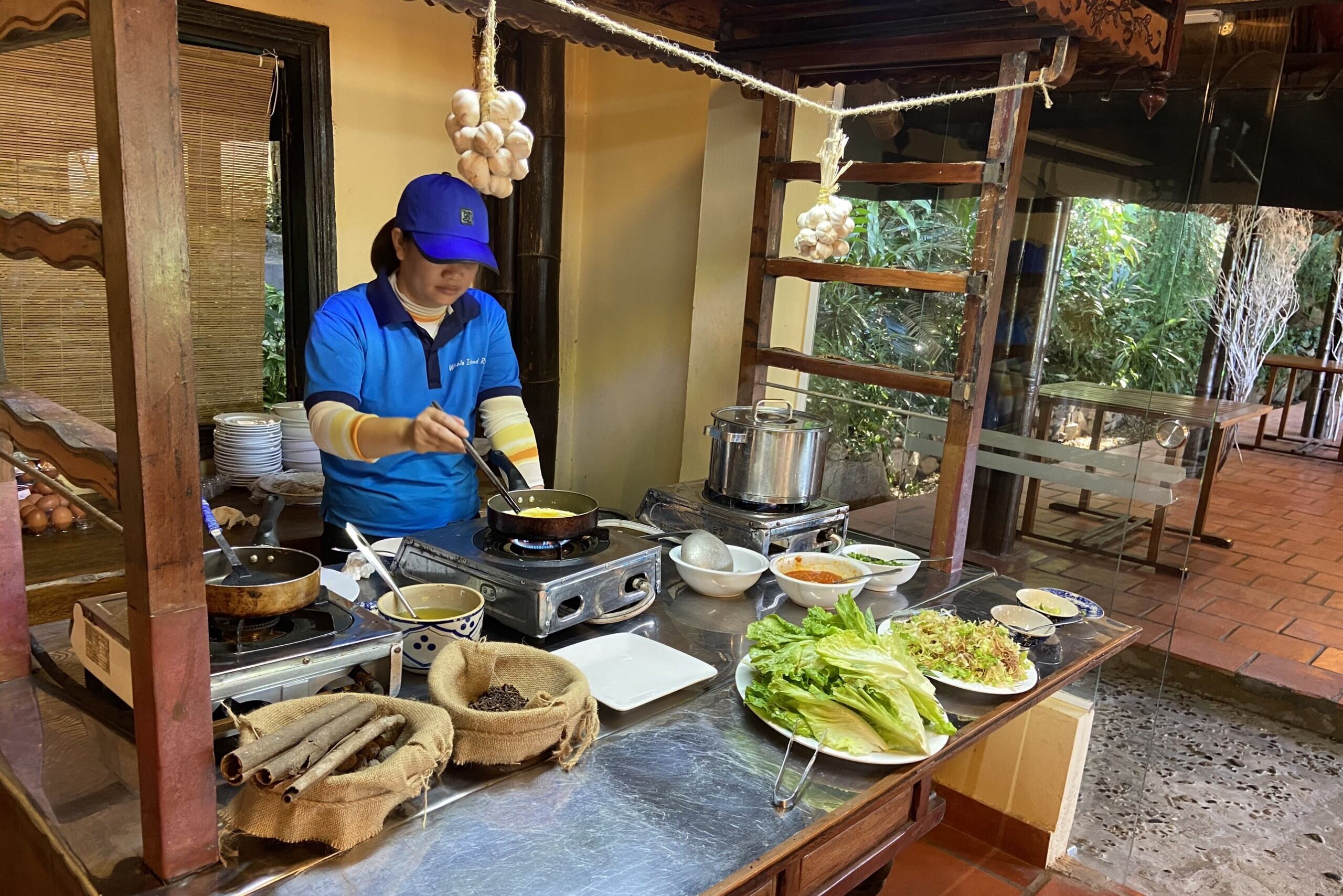 Vietnam Whale Island Resort Buffet