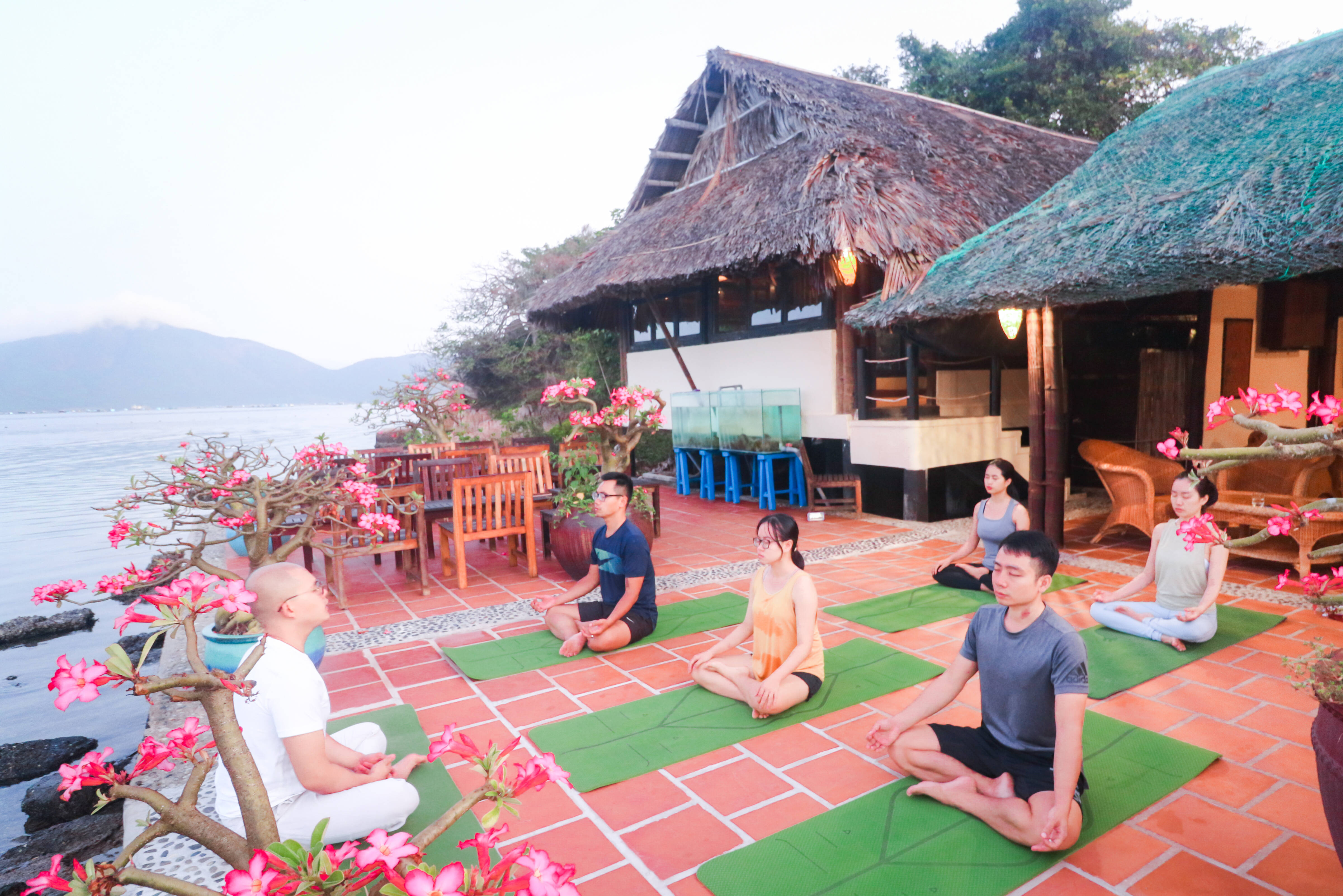 Vietnam Whale Island Resort Yoga