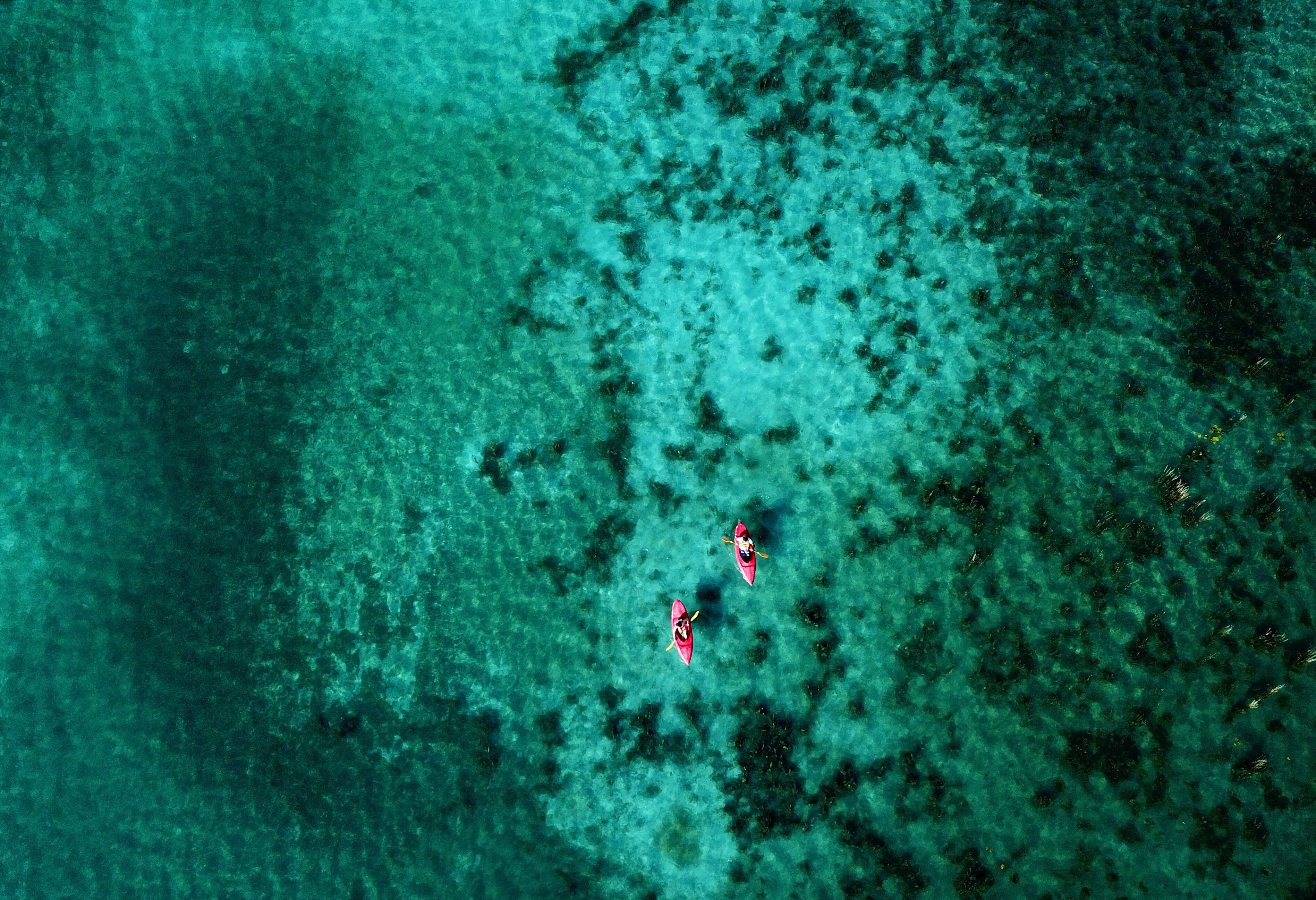 Kajakken op de lagune van Bacalar