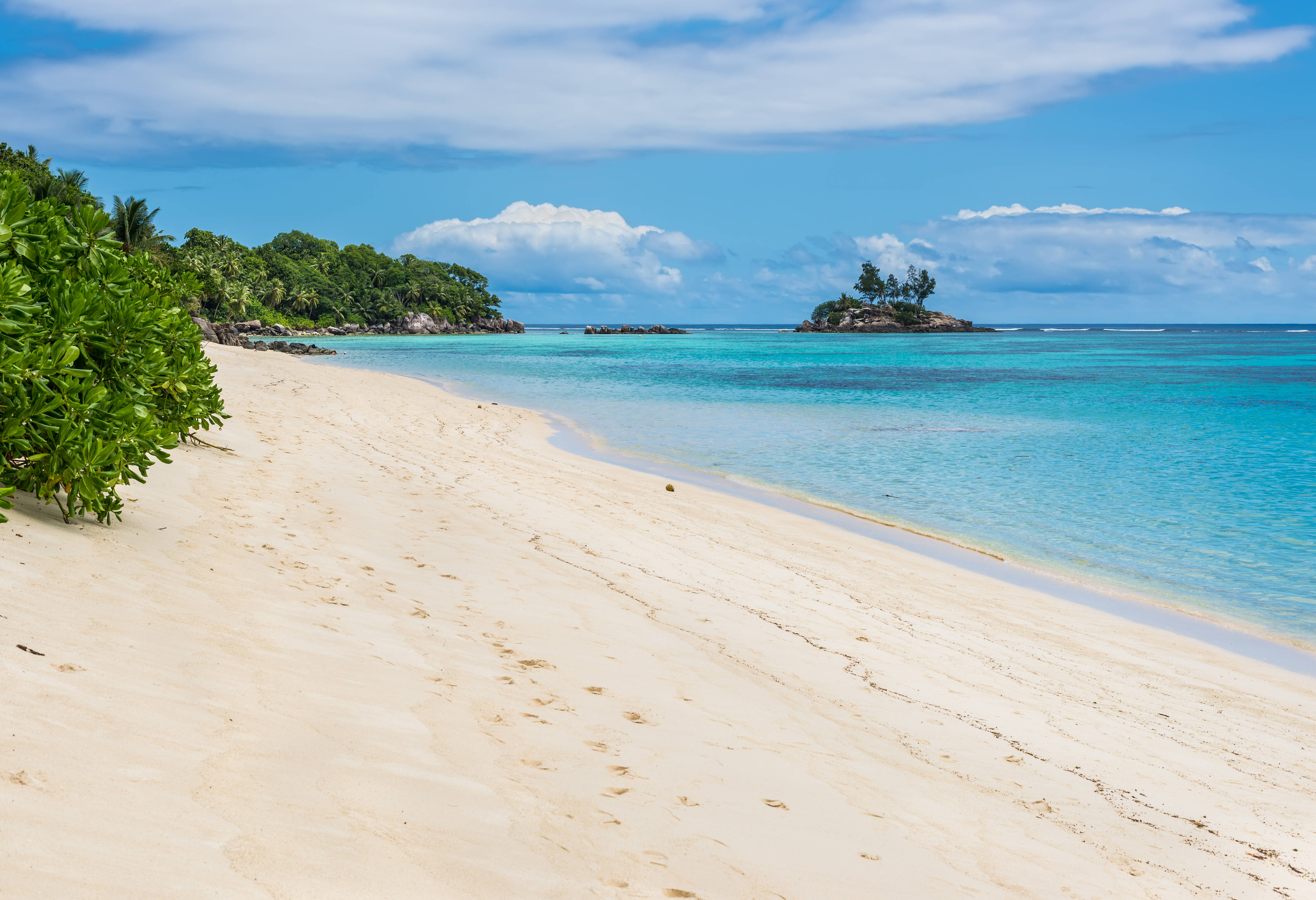 Strand van Anse Royale op Mahé