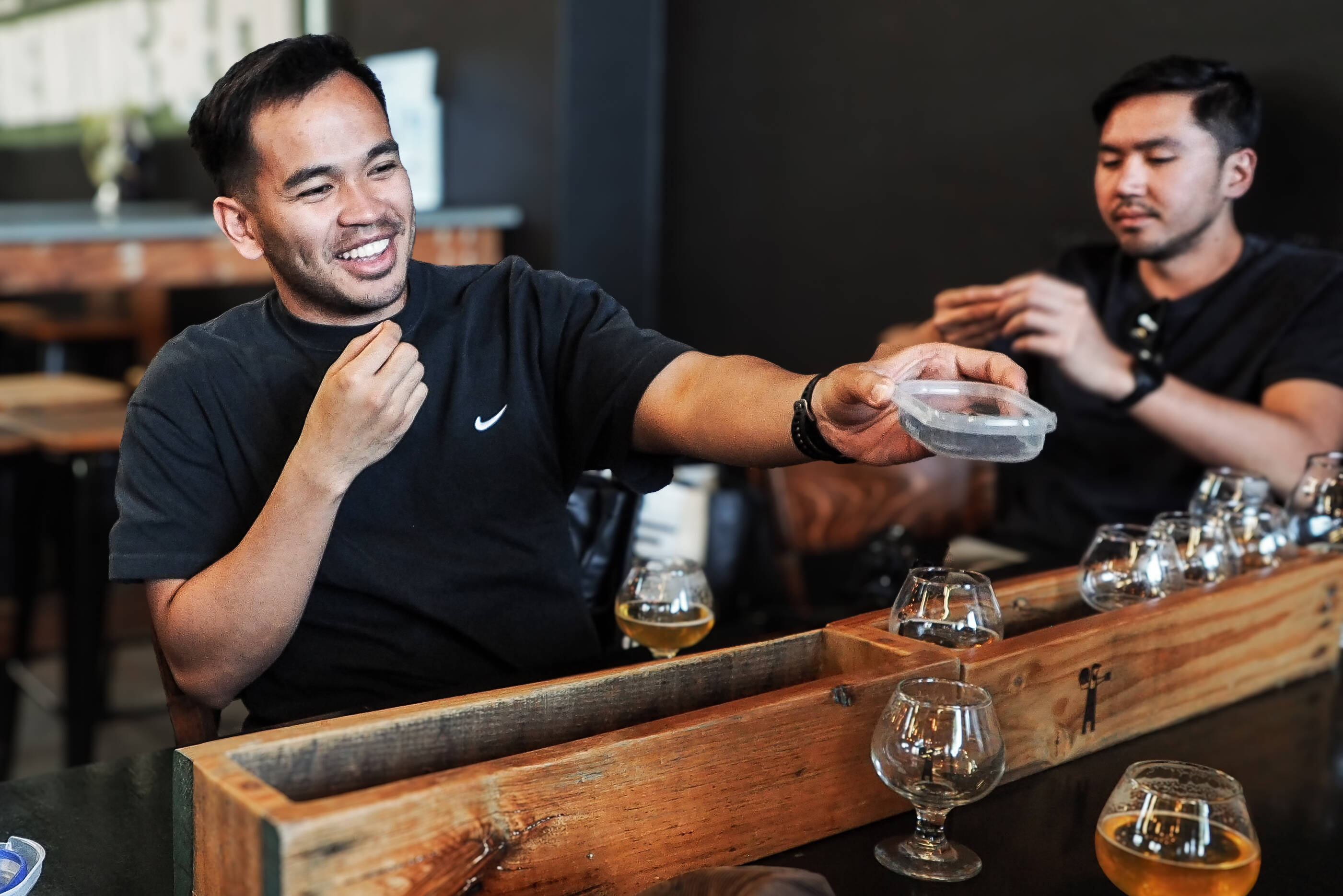 Bezoek aan lokale bierbrouwerij tijdens culinaire wandeltour in Sydney in Australie