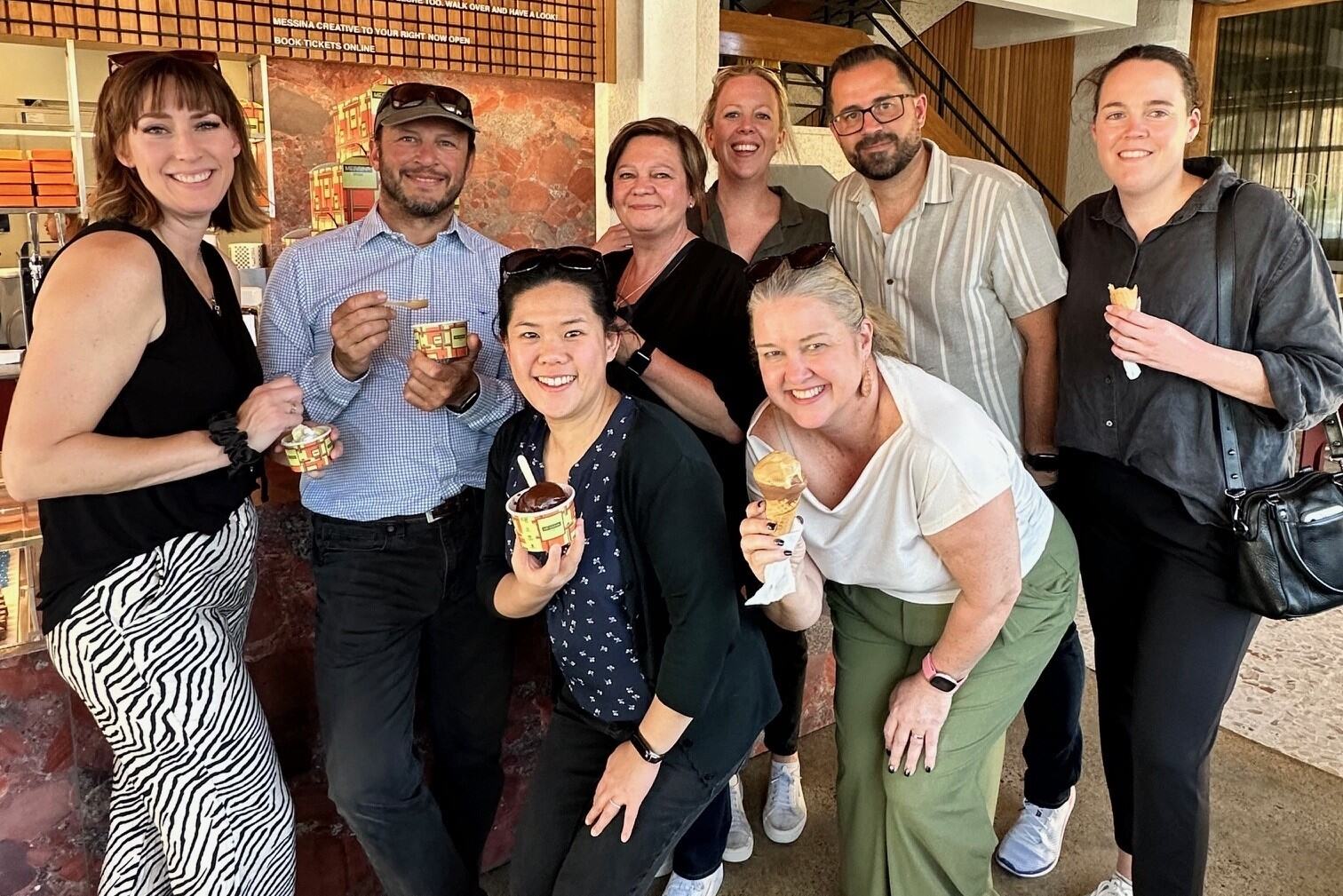 Afsluiten met zoete versnapering tijdens culinaire wandeltour in Sydney in Australie