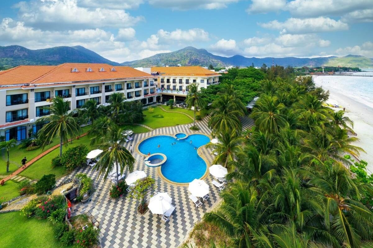 Vietnam Con Dao Resort Zwembad Tuinen