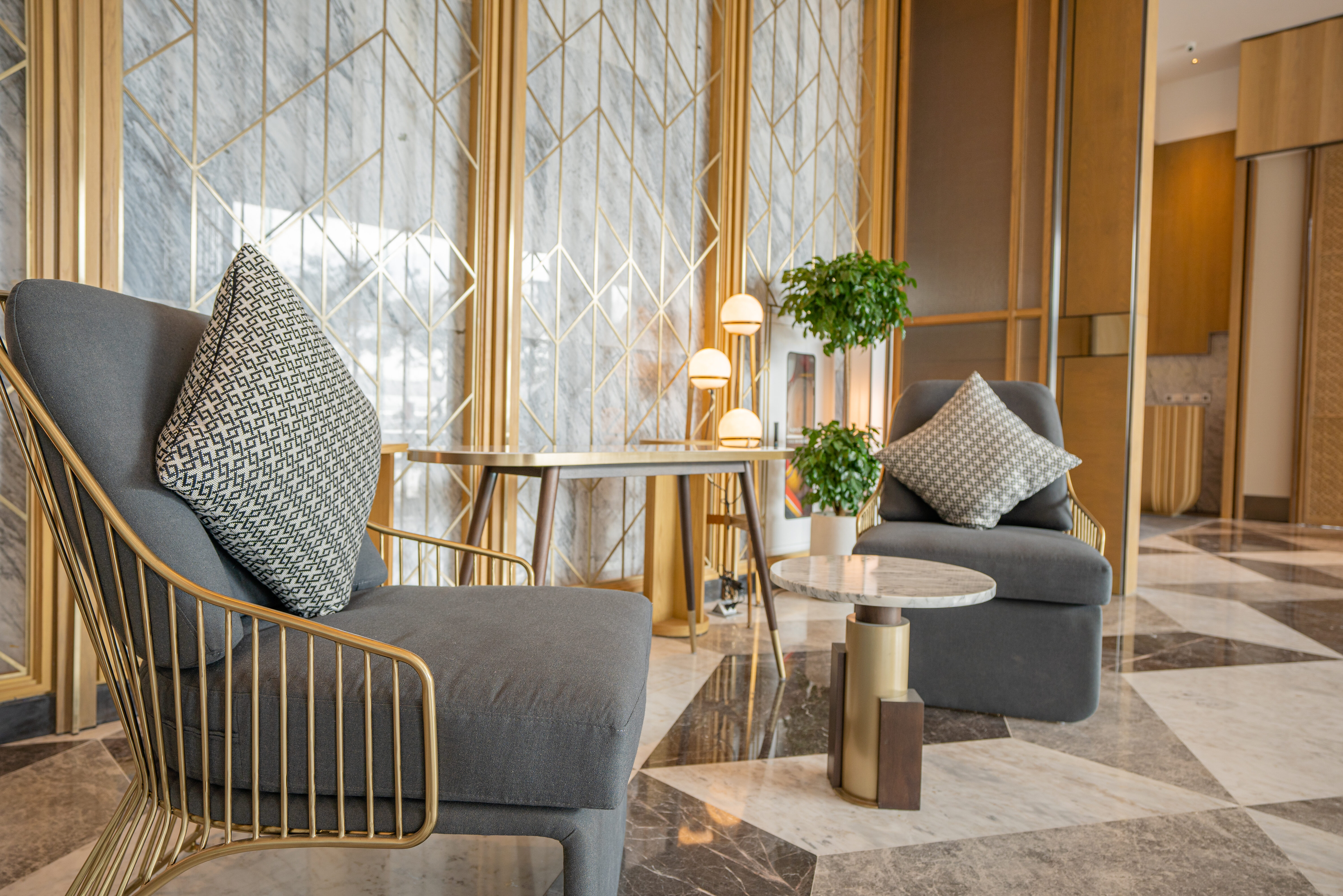 Vietnam Quy Nhom Grand Hyams Hotel Lobby