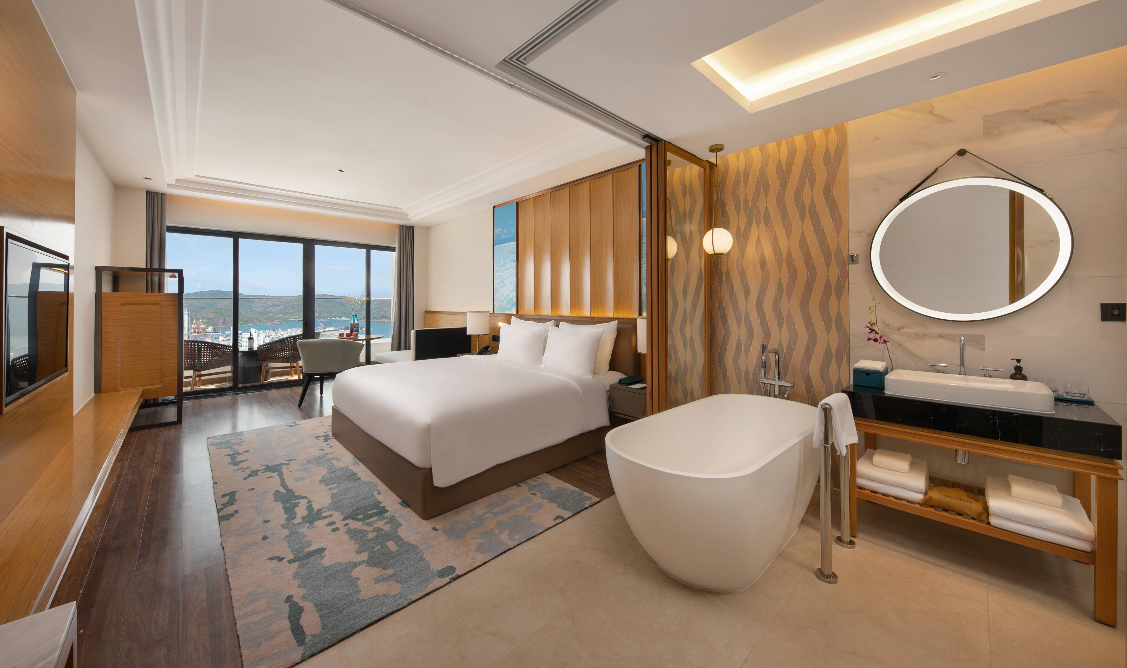 Vietnam Quy Nhom Grand Hyams Hotel Premium Oceanview Kamer