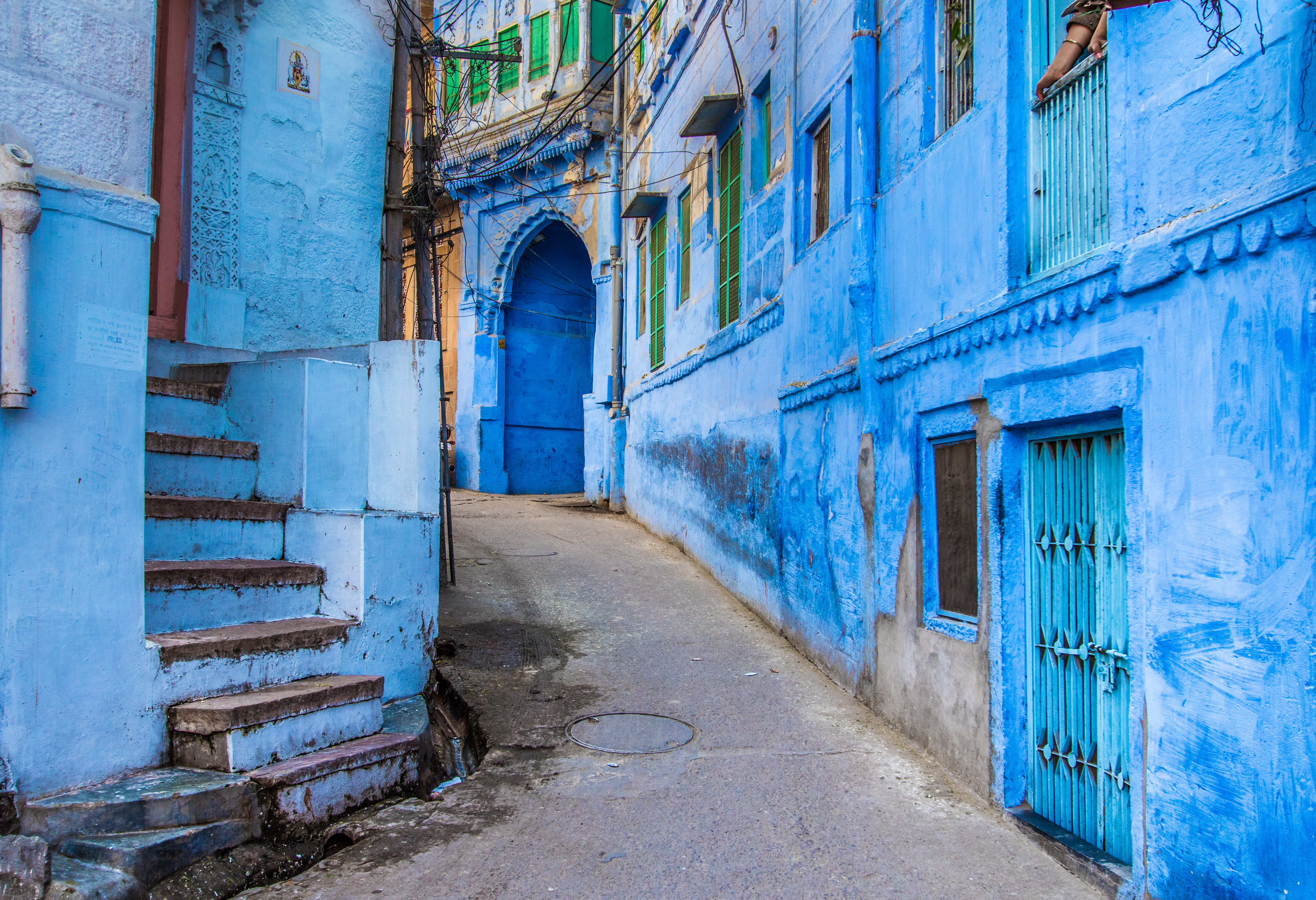 Blauwe huizen van Jodpur