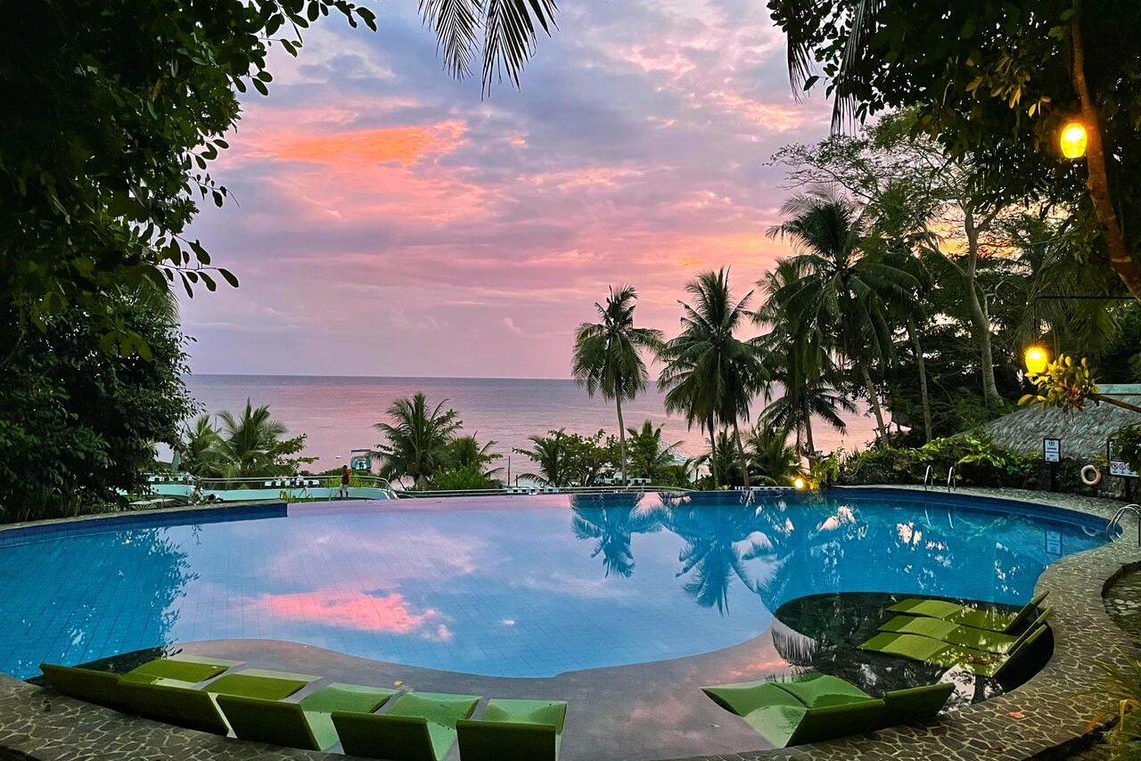 Filipijnen Bohol Anda Amun Ini Zwembad