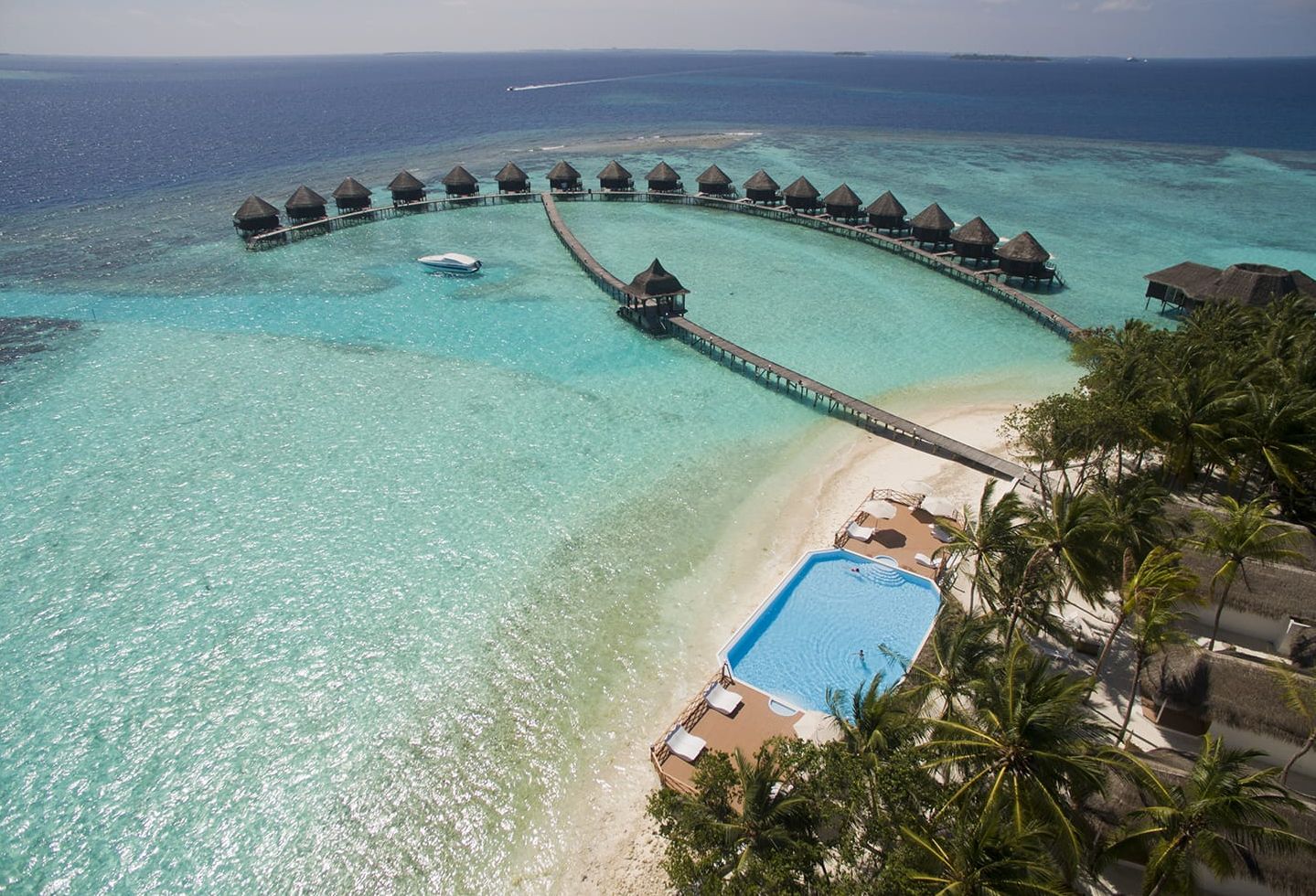 Malediven Noord Male Atol Thulhagiri Island Resort Omgeving