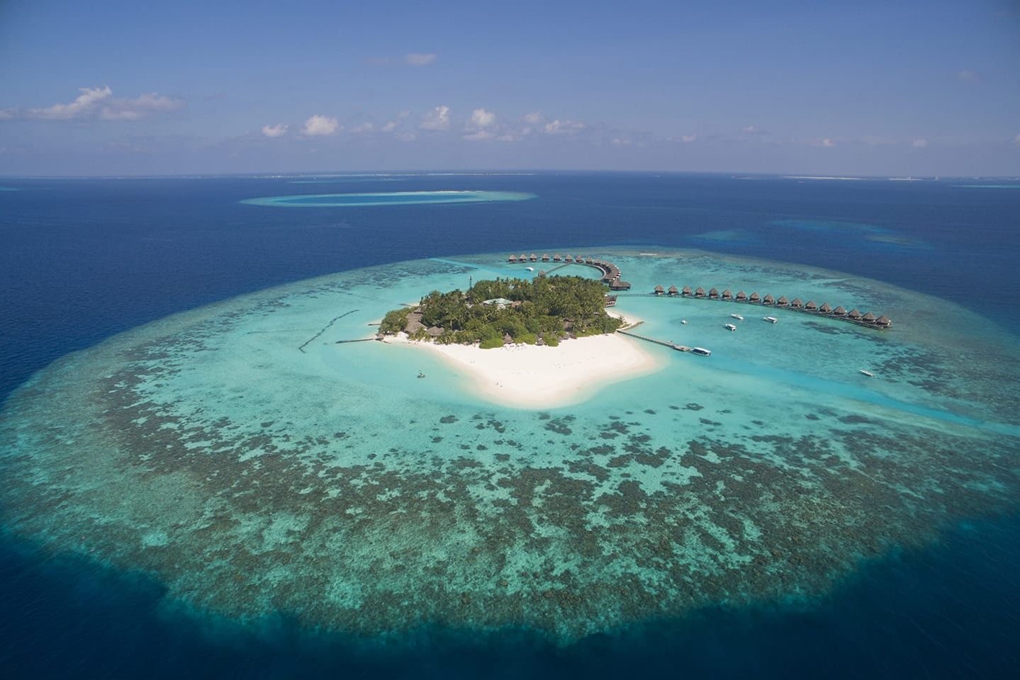 Malediven Noord Male Atol Thulhagiri Island Resort Eiland