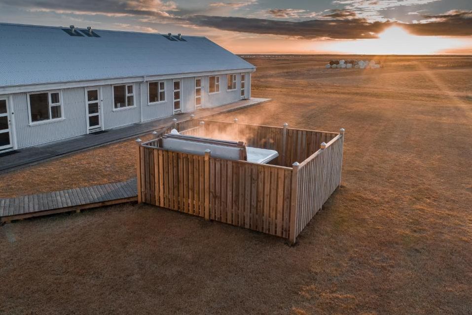 IJsland Hella Hotel Vos Hottub
