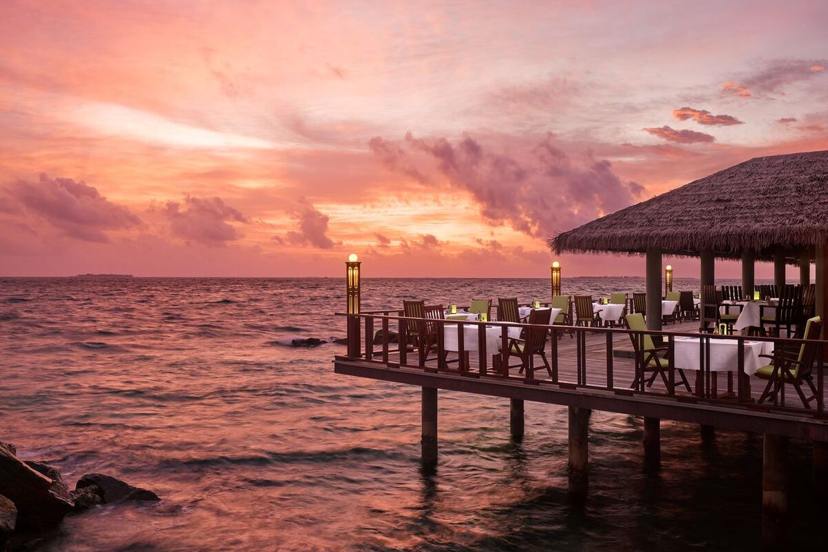 Malediven Noord Male Atol Villa Nautica Restaurant