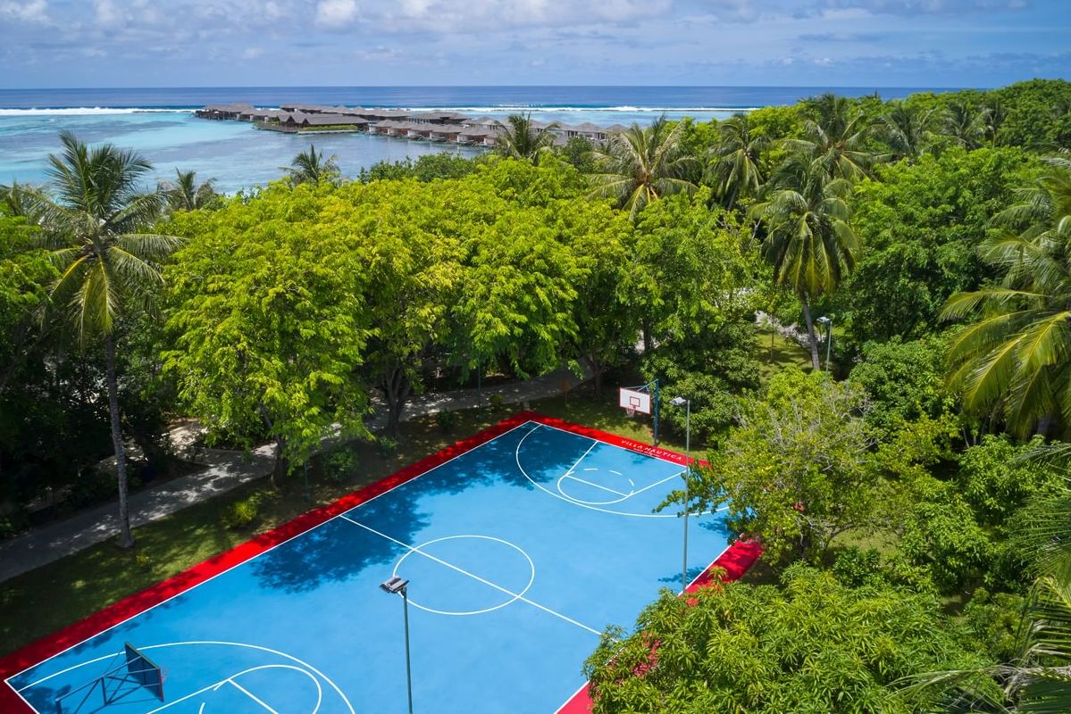 Malediven Noord Male Atol Villa Nautica Basketball