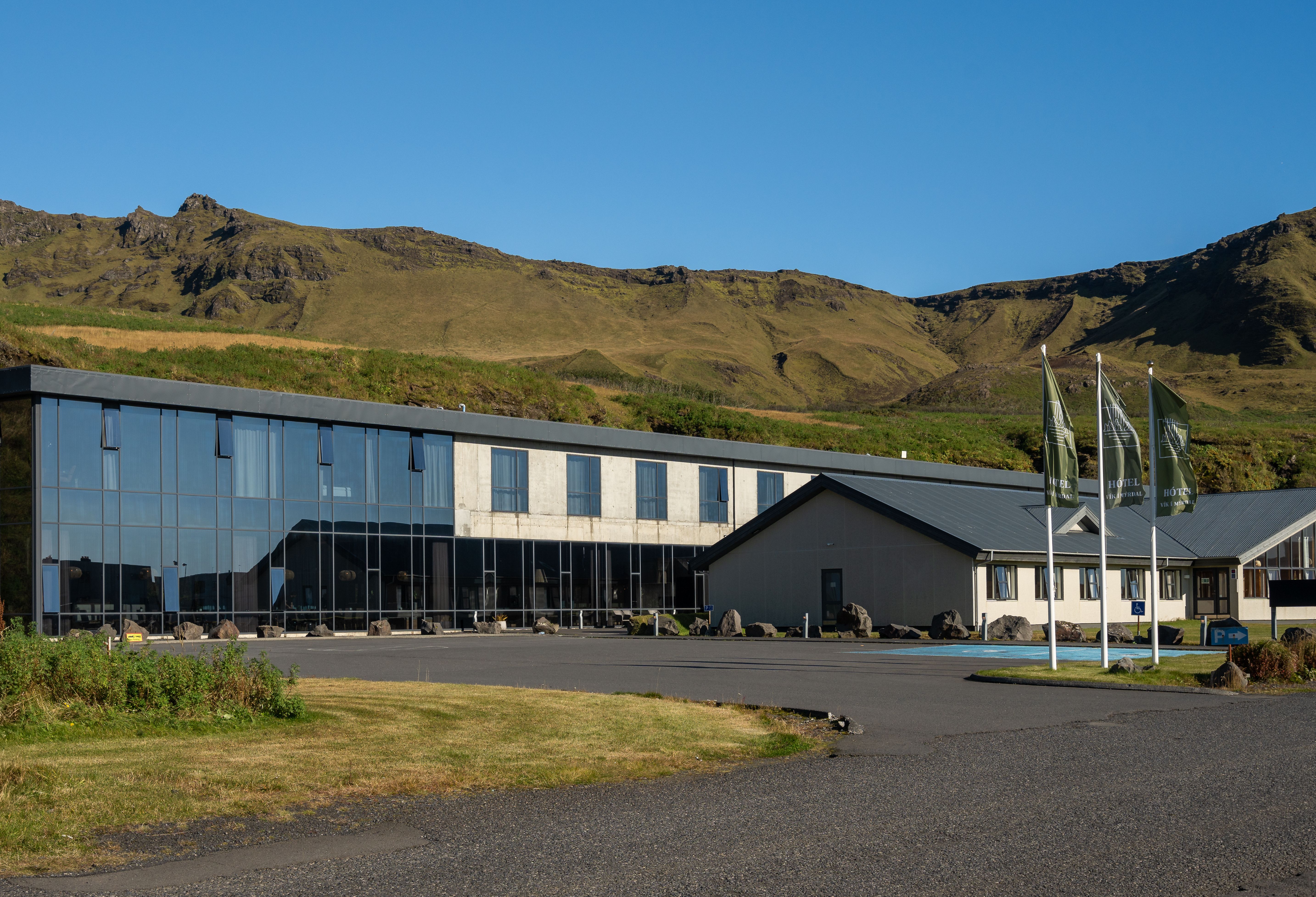 Buitenkant Hotel Vik í Mýrdal