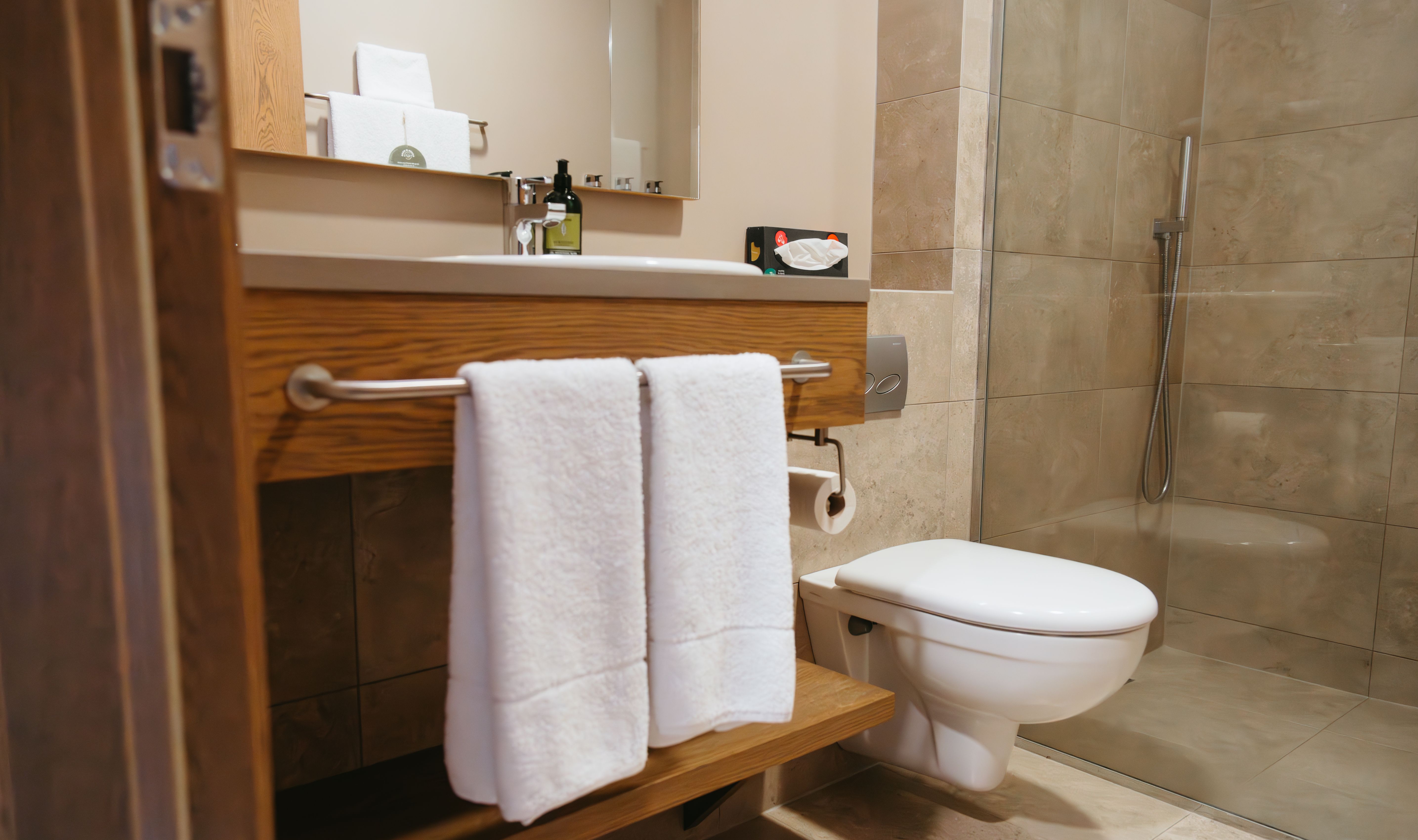 Badkamer in de Superior kamer