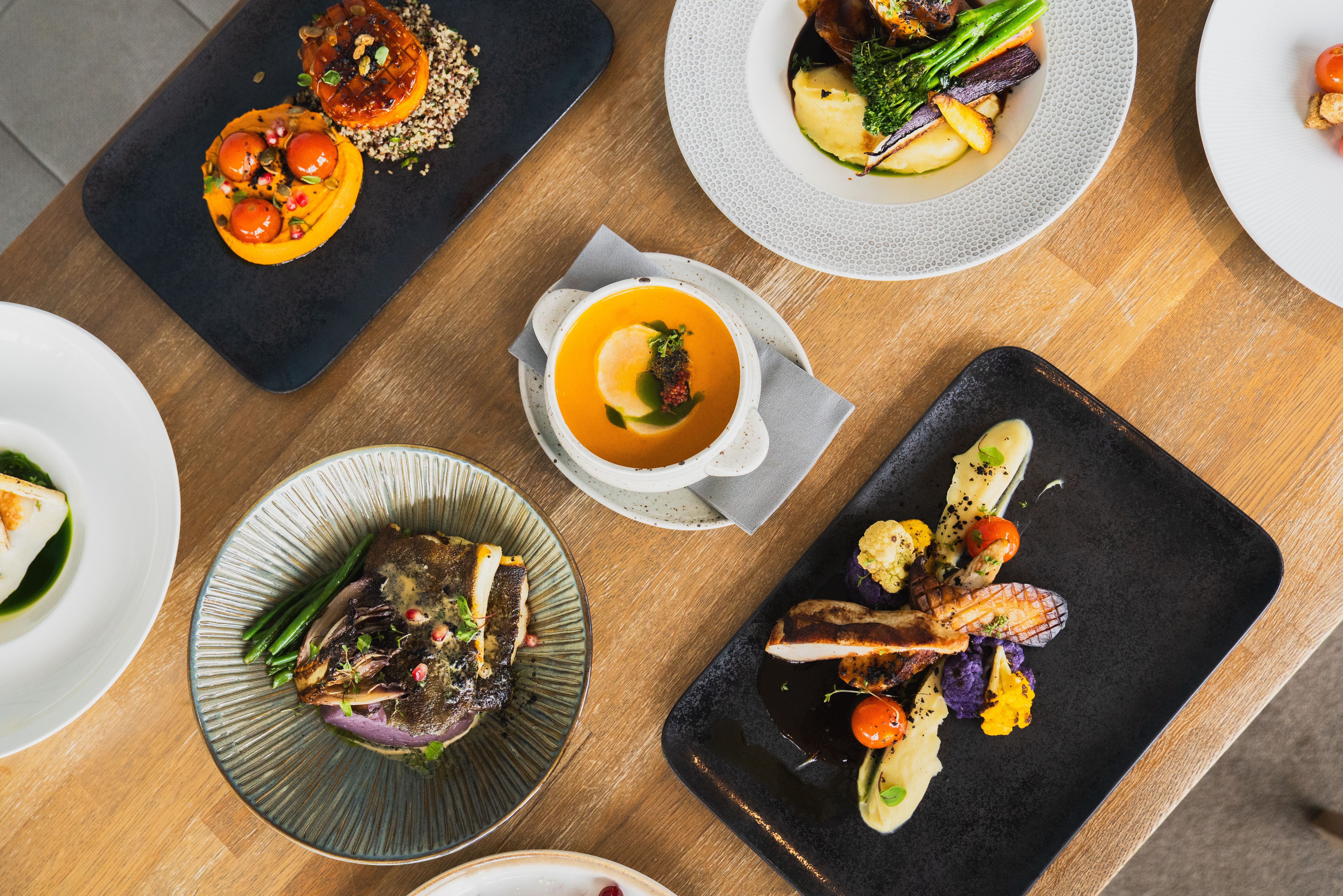 Gerechten met lokale producten