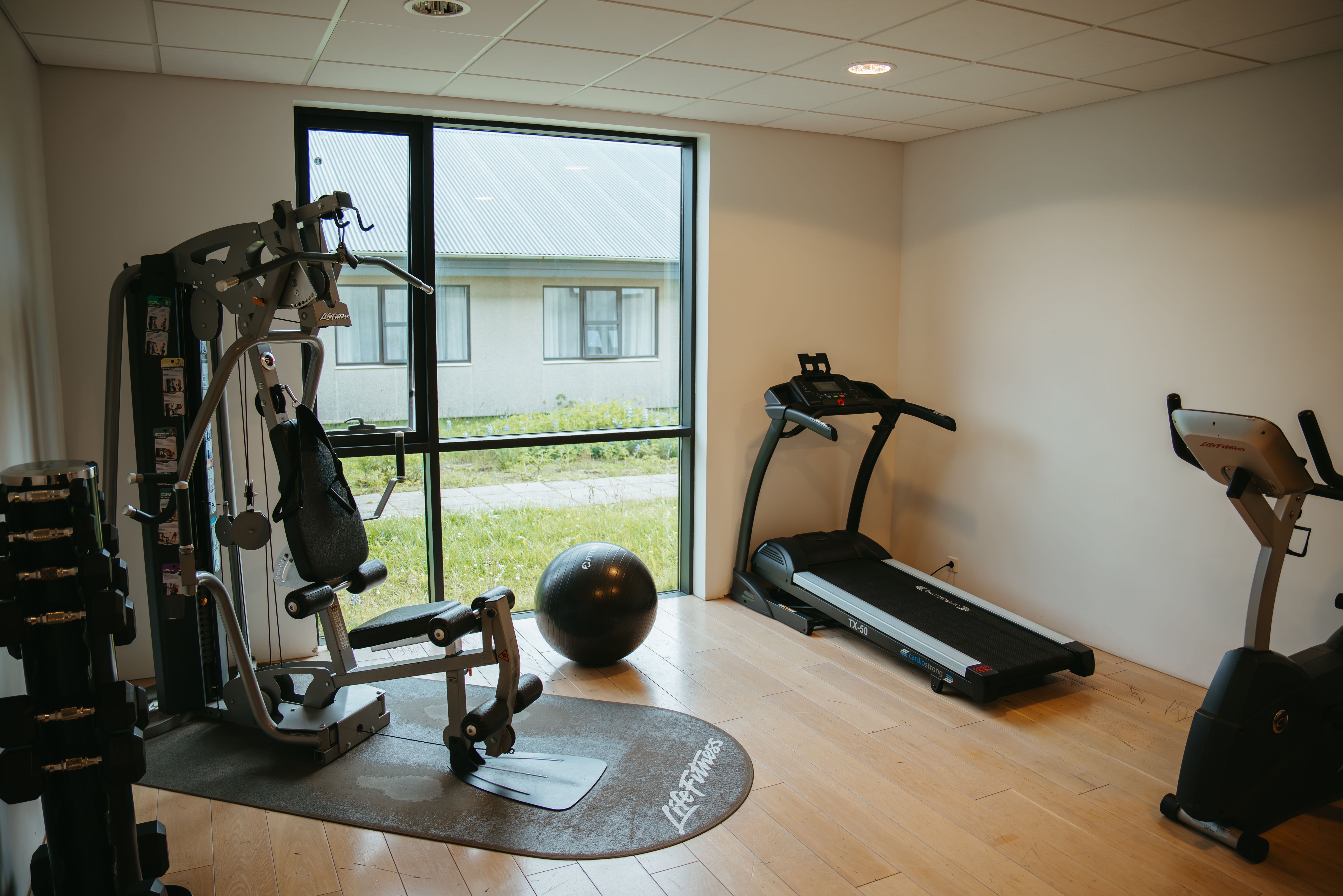 Gym van het hotel