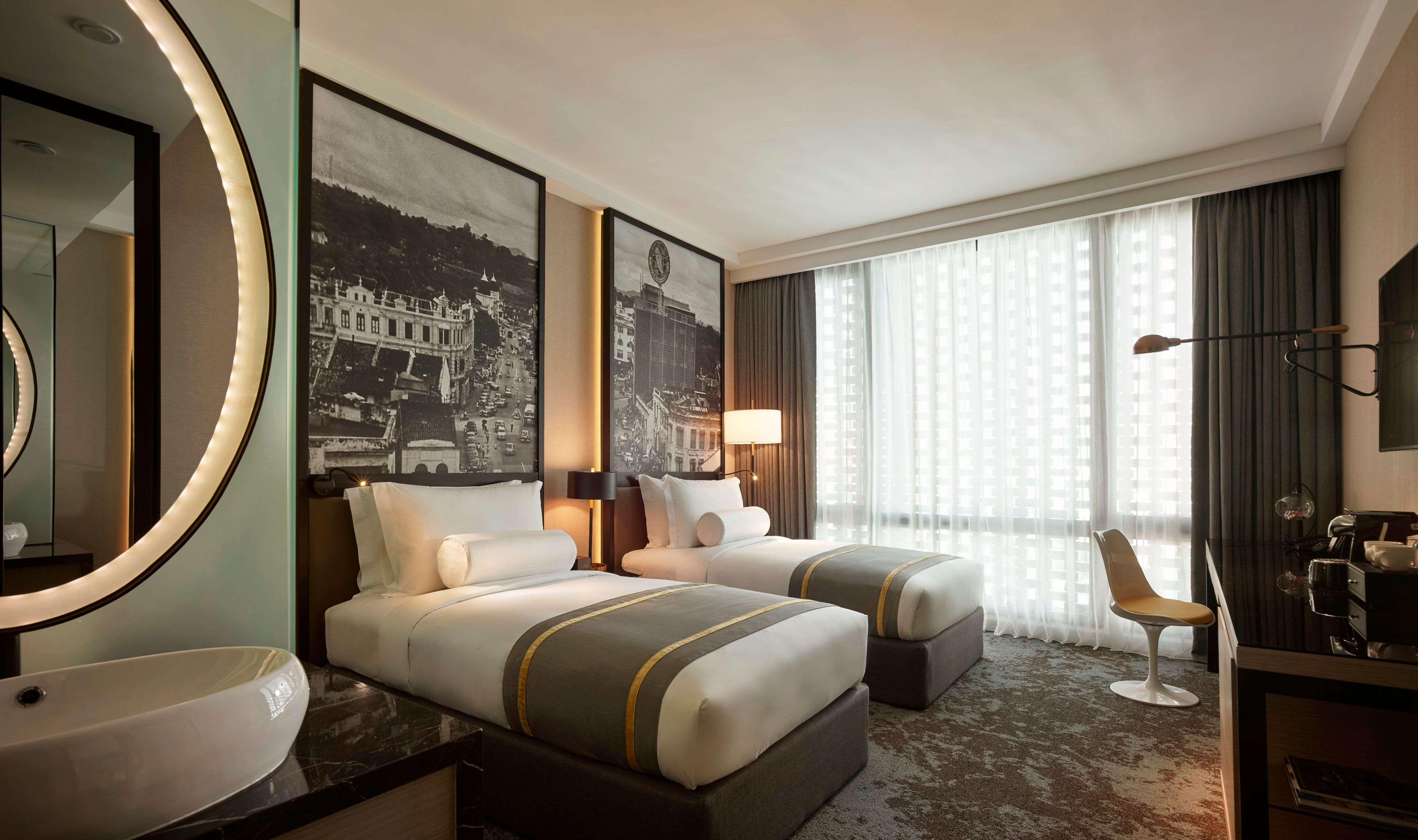 Maleisie Kuala Lumpur Hotel Stripes Deluxe Kamer Twin