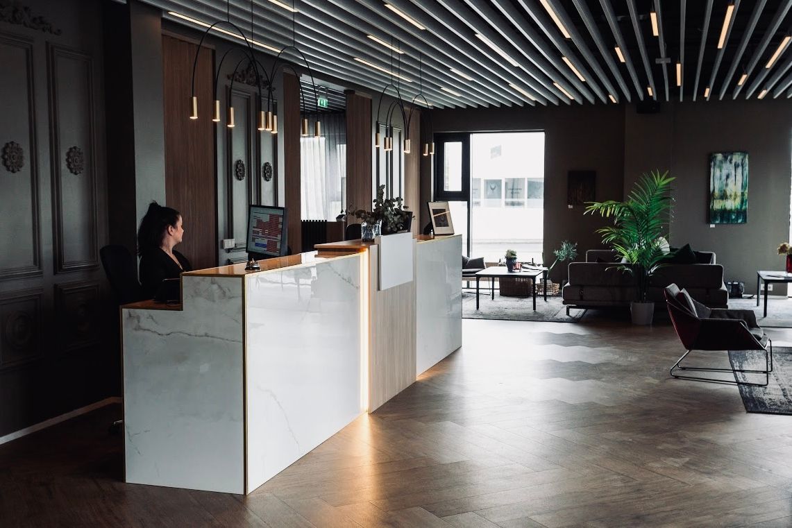 IJsland Borgarnes Hotel Vesturland Lobby