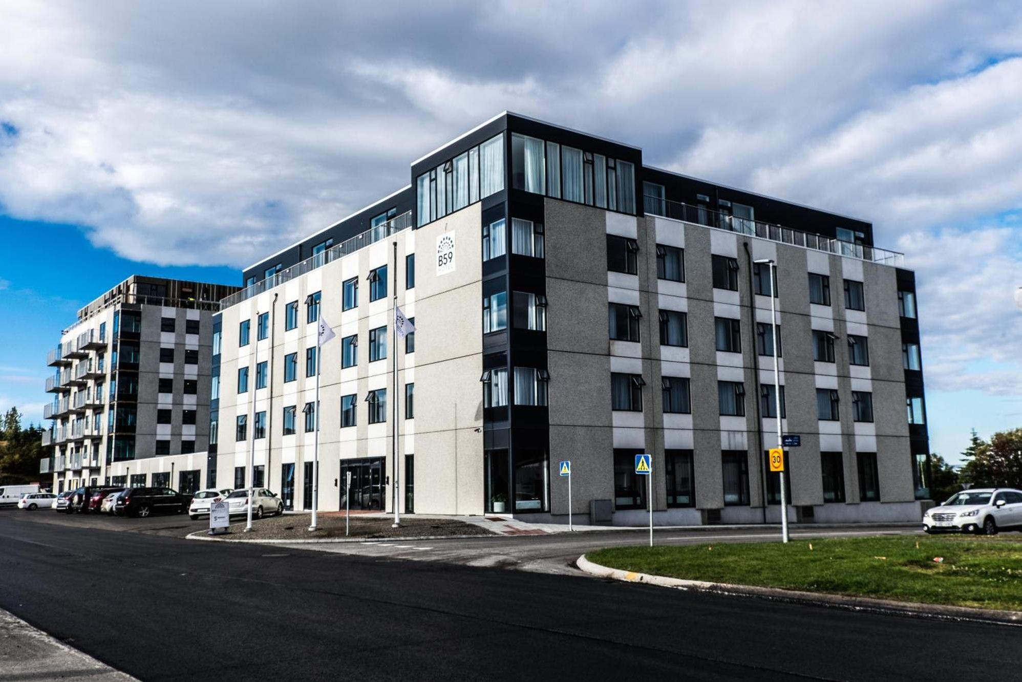 IJsland Borgarnes Hotel Vesturland Buitenkant