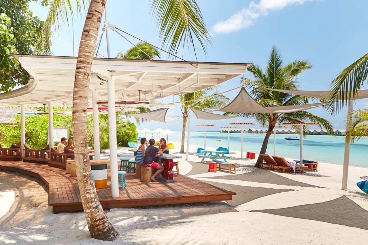 Malediven Lux South Ari Atoll Beach Bar